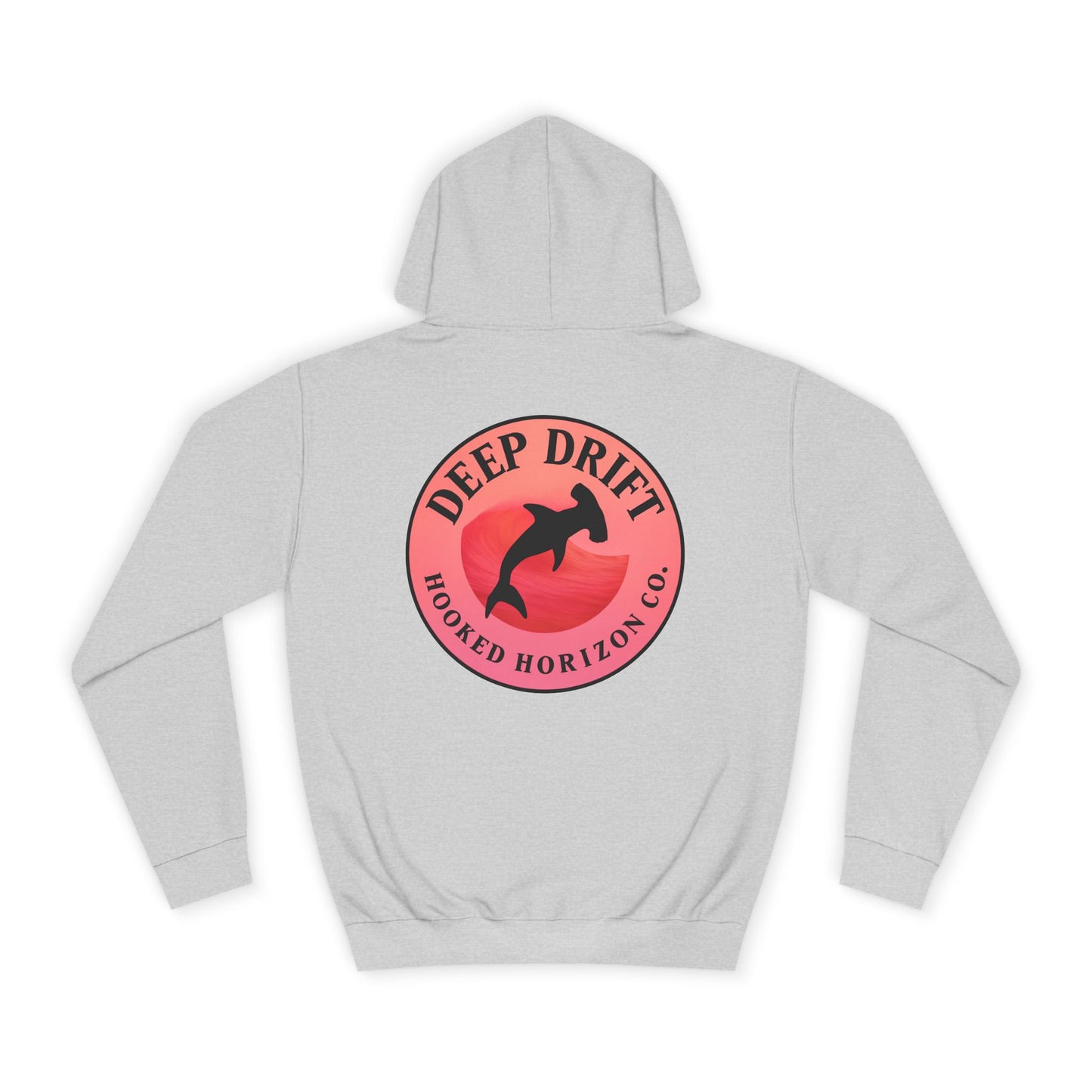 Deep Drift Unisex College Hoodie, Trendy Sweatshirt, Casual Wear, Gift for Students, Nautical Fashion, Beach Vibes Apparel