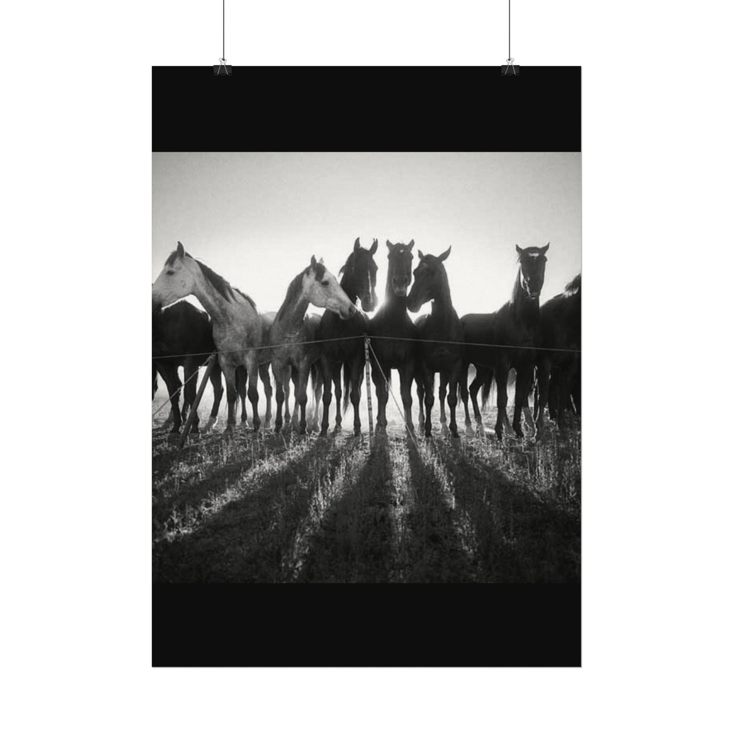 When Dawn Breaks – Western Textured Watercolor Matte Posters