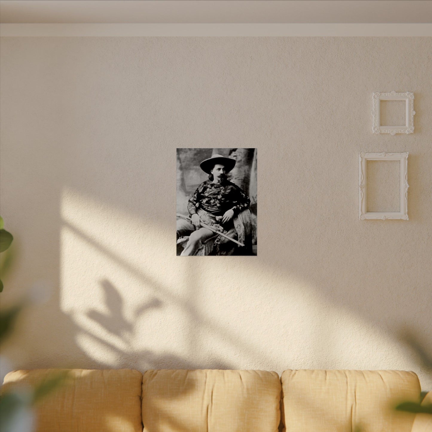 Wild Bill – Western Textured Watercolor Matte Posters