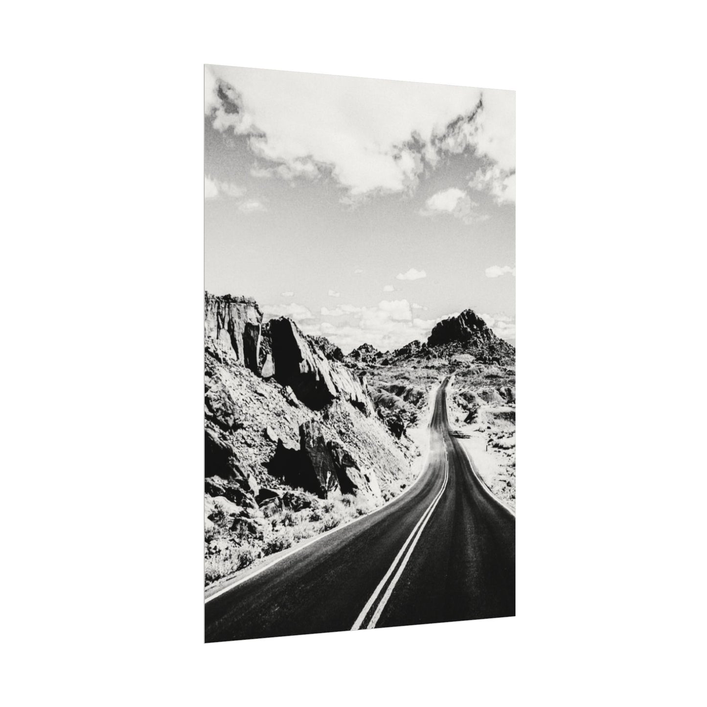 Adventure Awaits On The Open Road Textured Watercolor Matte Posters