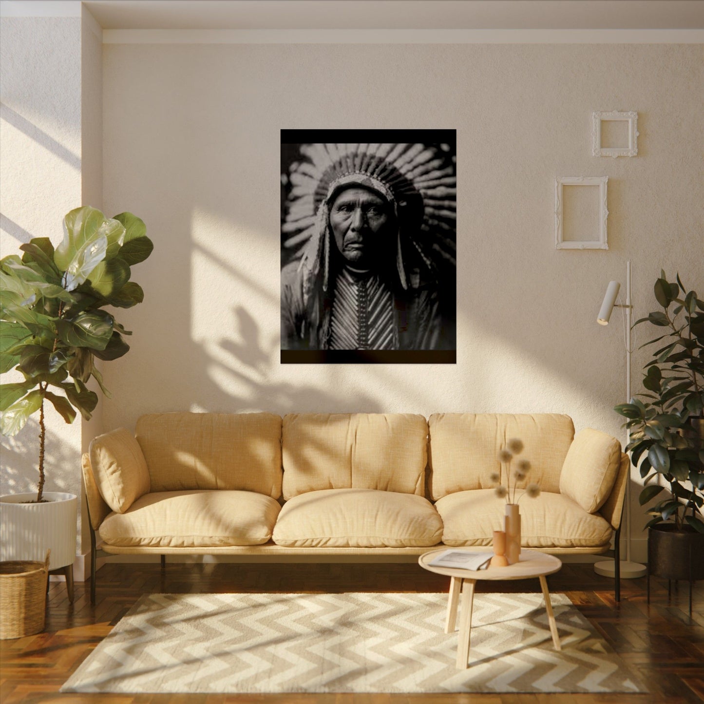 Strength & Honor – Western Textured Watercolor Matte Posters