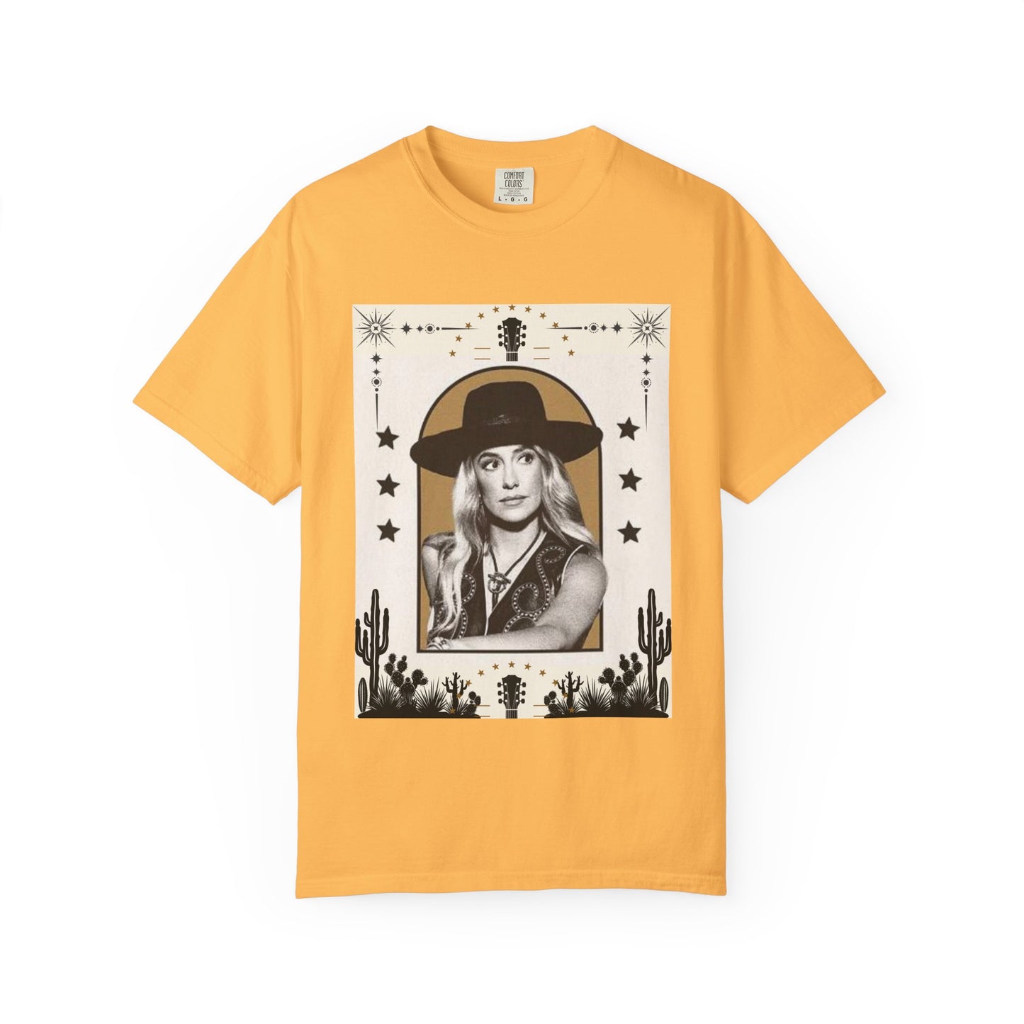 Desert Vibes Graphic Lainey T-Shirt, Boho Style Tee, Music Lover Shirt, Unisex Vintage Tee, Perfect Gift for Festivals & Concerts