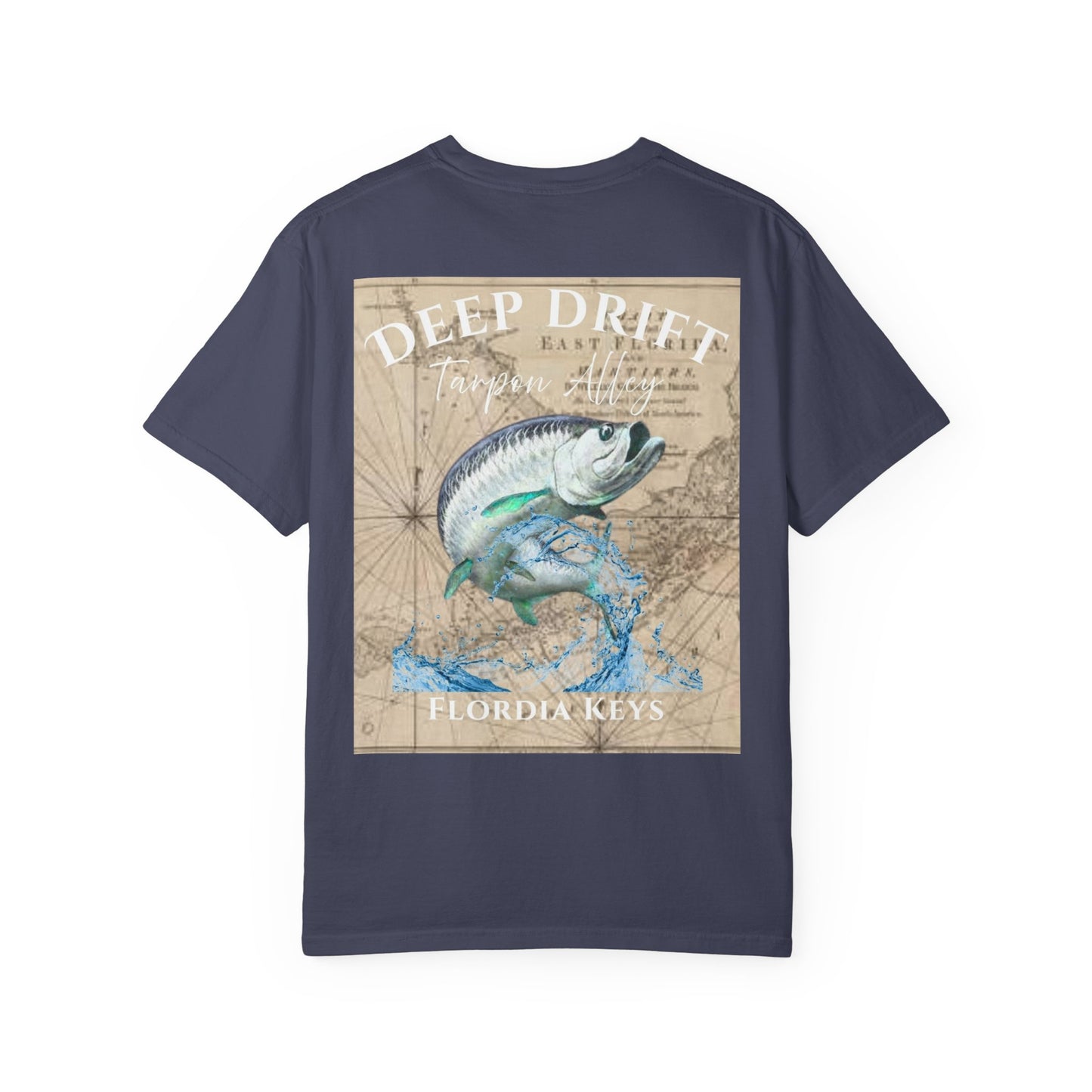 Tarpon Alley Fishing T-Shirt - Florida Keys Fishing Tee for Angler Lovers