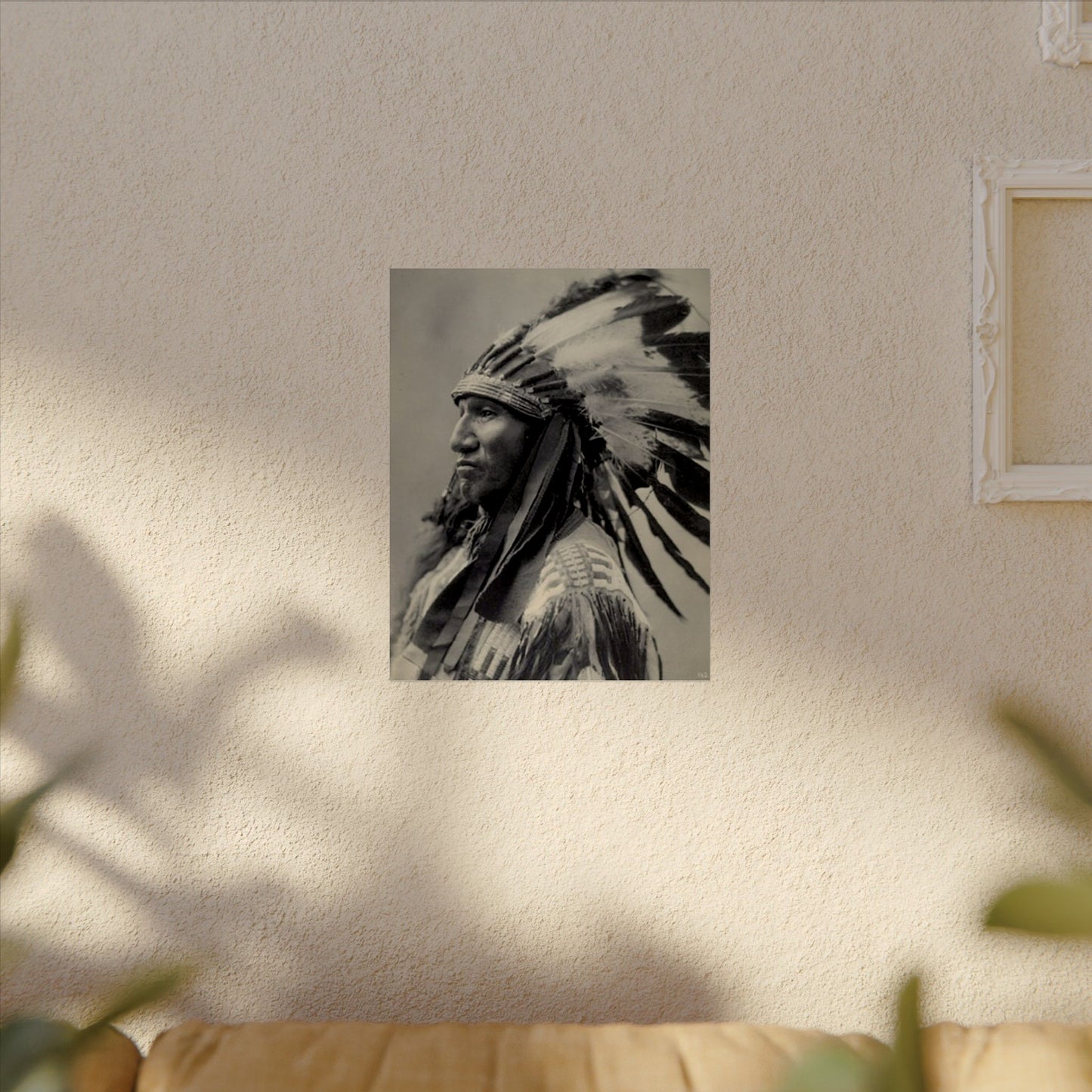 Black Rock Sioux – Western Textured Watercolor Matte Posters