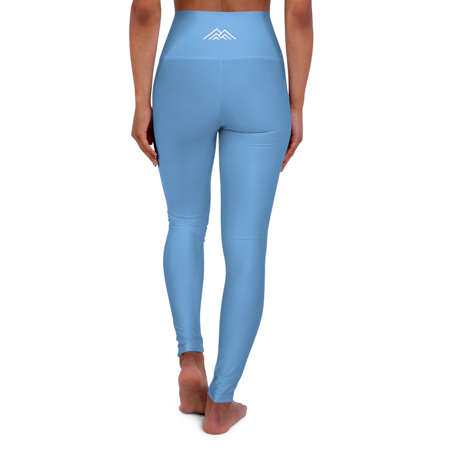 Artic Blue Adventure Awaits High Waisted Yoga Leggings - Purple, Comfortable Activewear, Fitness Pants, Ideal for Gym, Yoga, and Weekend Brunch