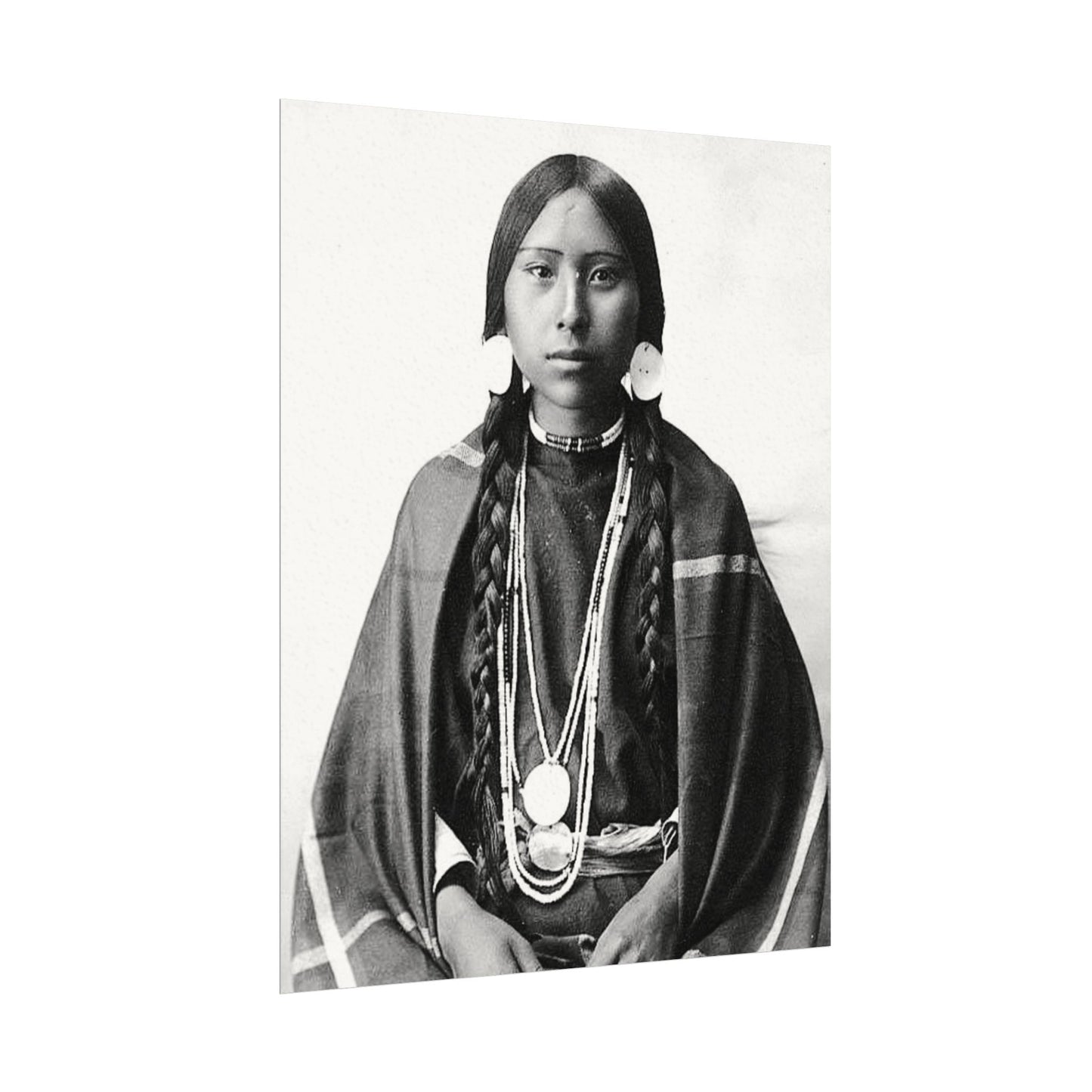 1915 Spokane Beauty – Western Textured Watercolor Matte Posters