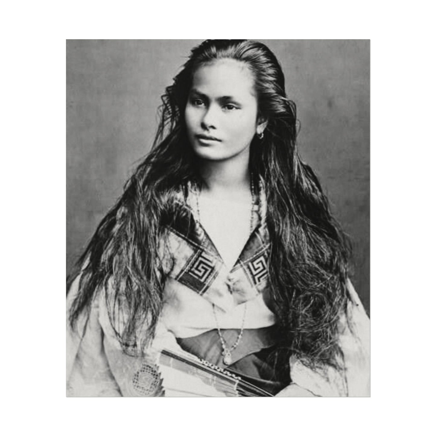 Daughter Of The Nation– Western Textured Watercolor Matte Posters