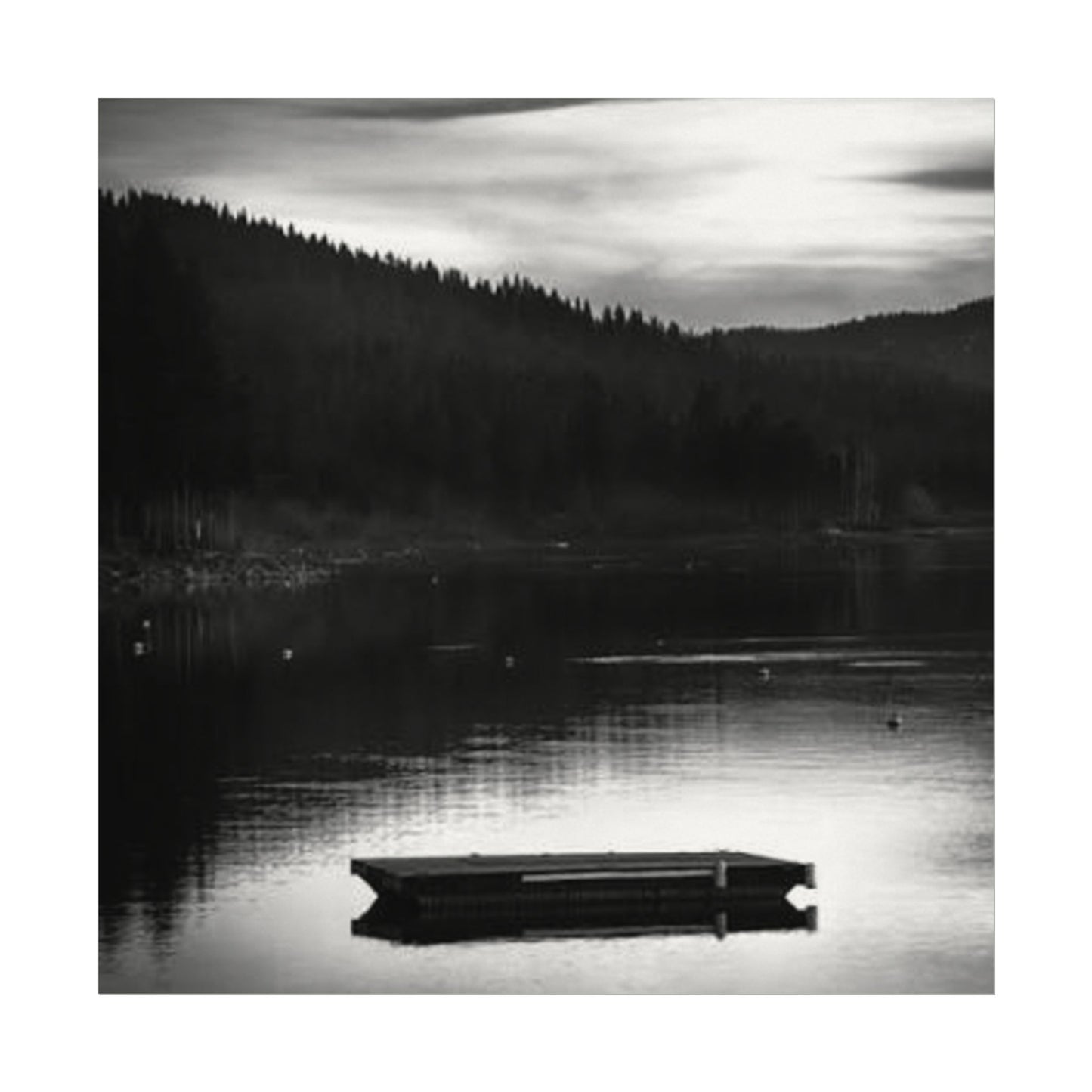 He Leads Me Beside Still Waters – Western Textured Watercolor Matte Posters