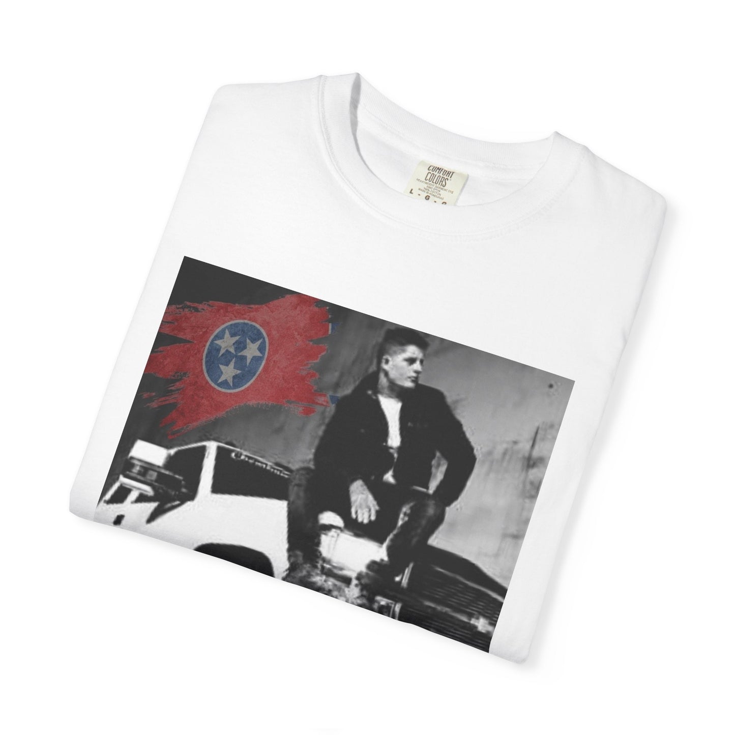 Rebel Vibe Unisex Garment-Dyed T-shirt, Retro Graphic Tee, Casual Everyday Wear, Music Lover Gift, Stylish Statement Shirt