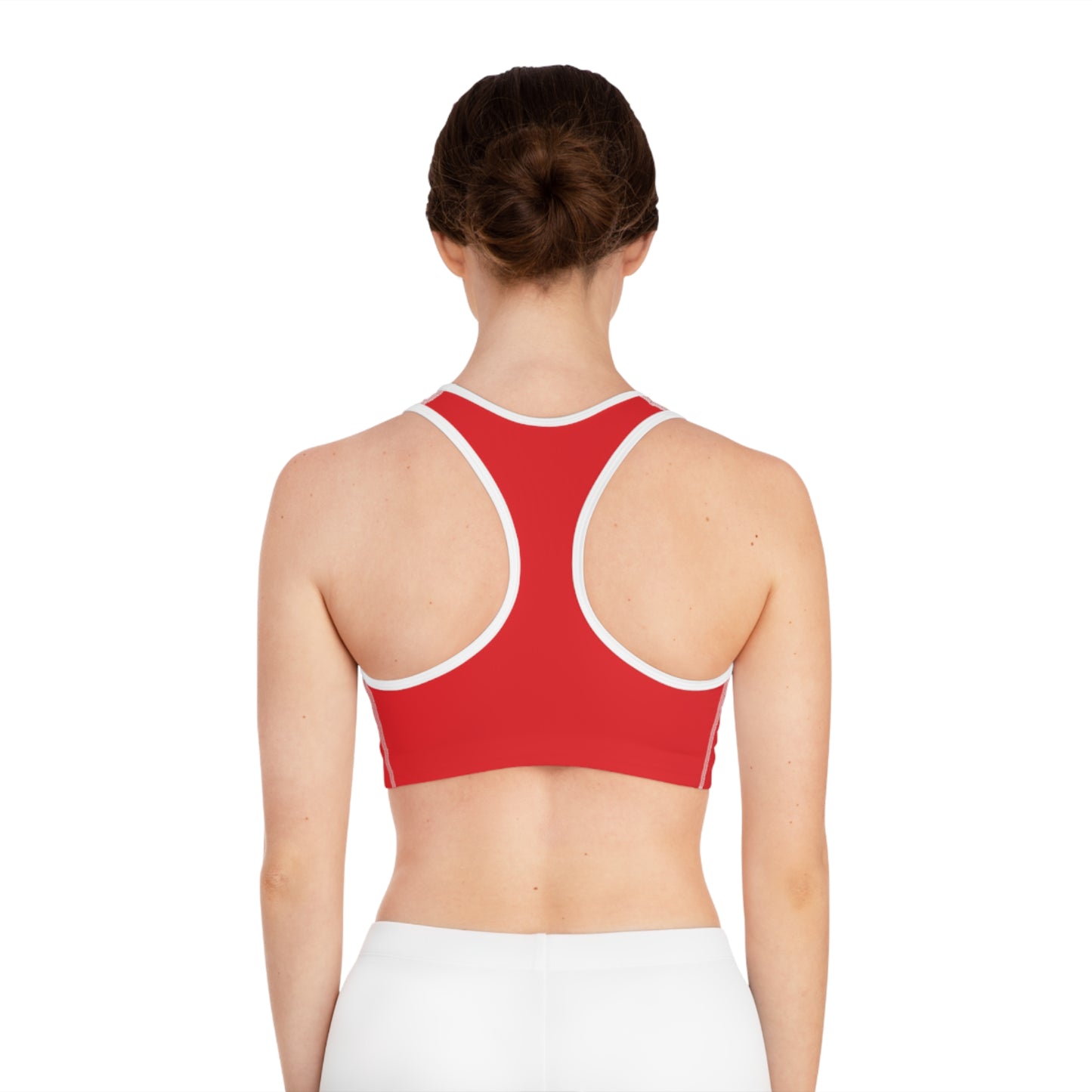 Arrow Ridge Red Stylish Sports Bra for Active Women, Workout Top, Gym Essential, Fitness Apparel, Athleisure Wear, Yoga Gear