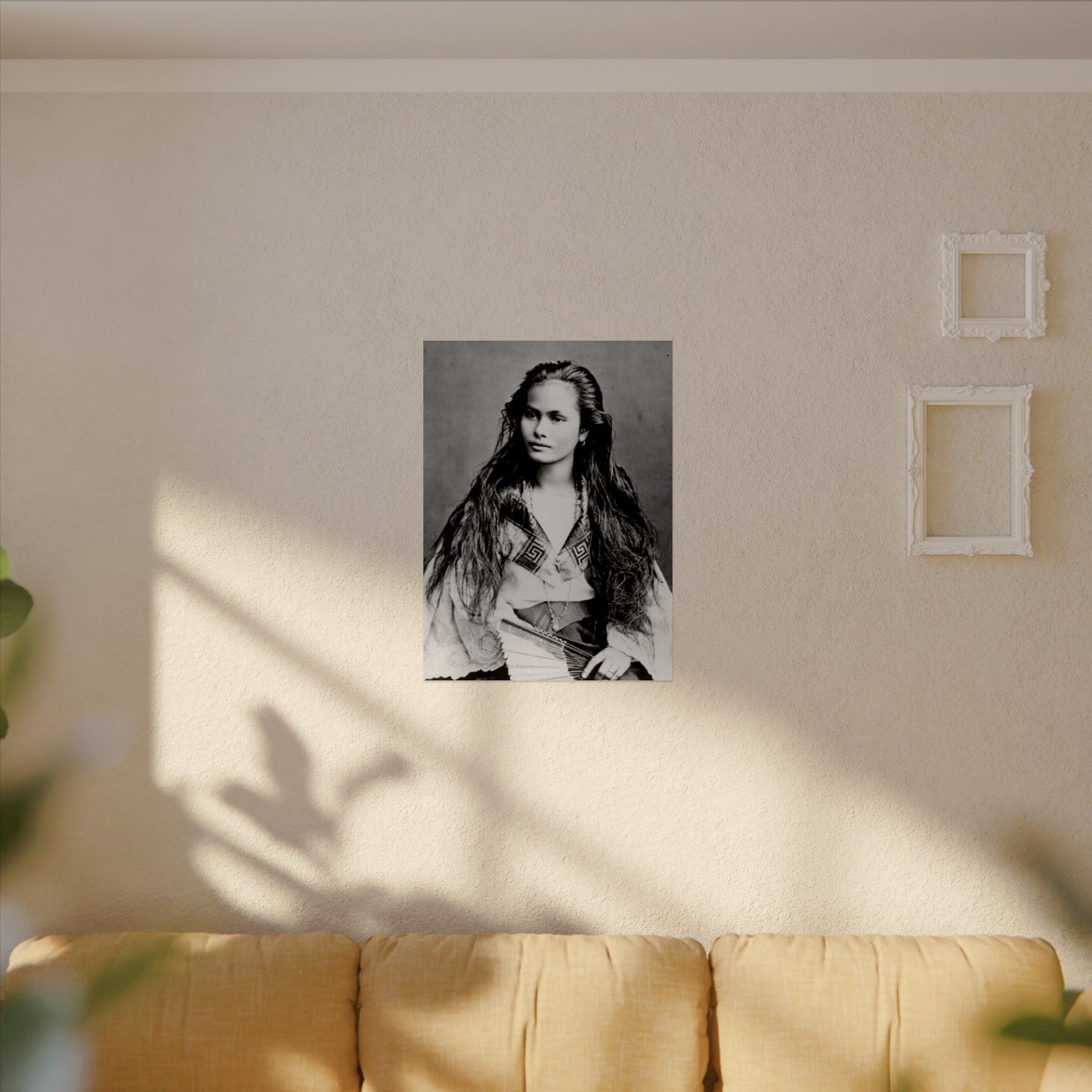 Daughter Of The Nation– Western Textured Watercolor Matte Posters