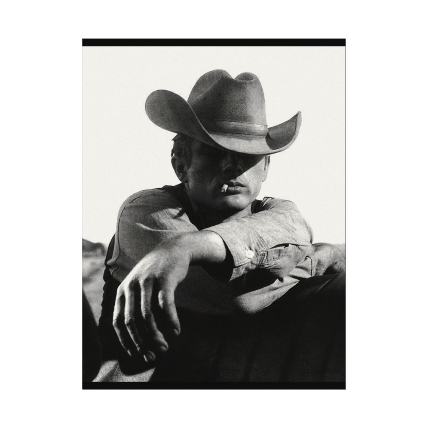 Sage & Smoke – Western Textured Watercolor Matte Posters