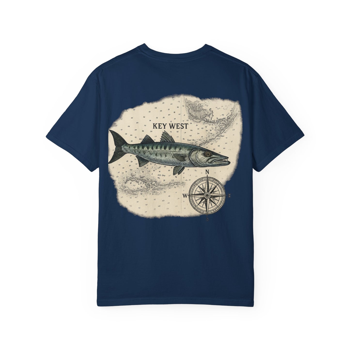 Barracuda Fishing T-shirt, Hooked Horizon Co, Angler Gifts