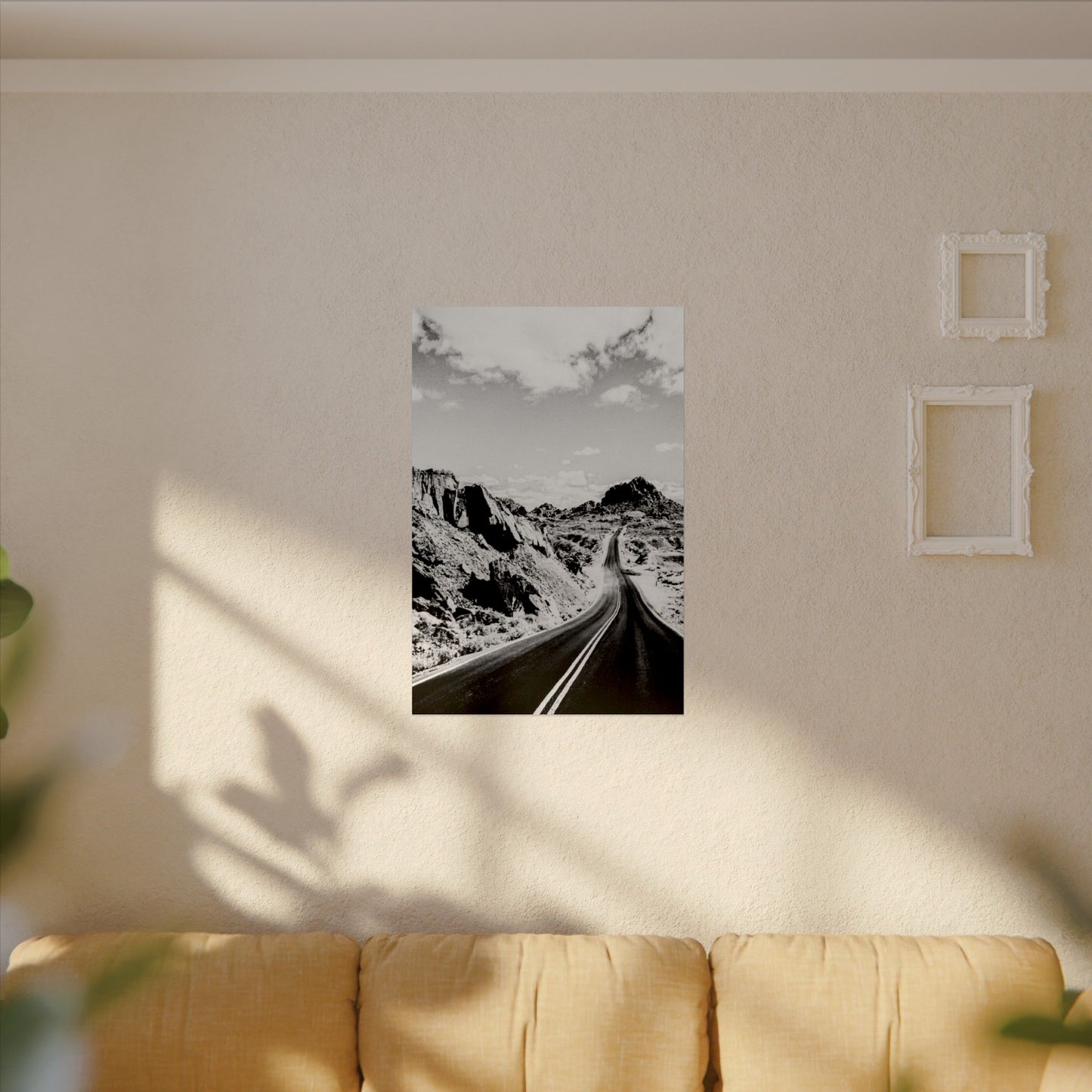 Adventure Awaits On The Open Road Textured Watercolor Matte Posters