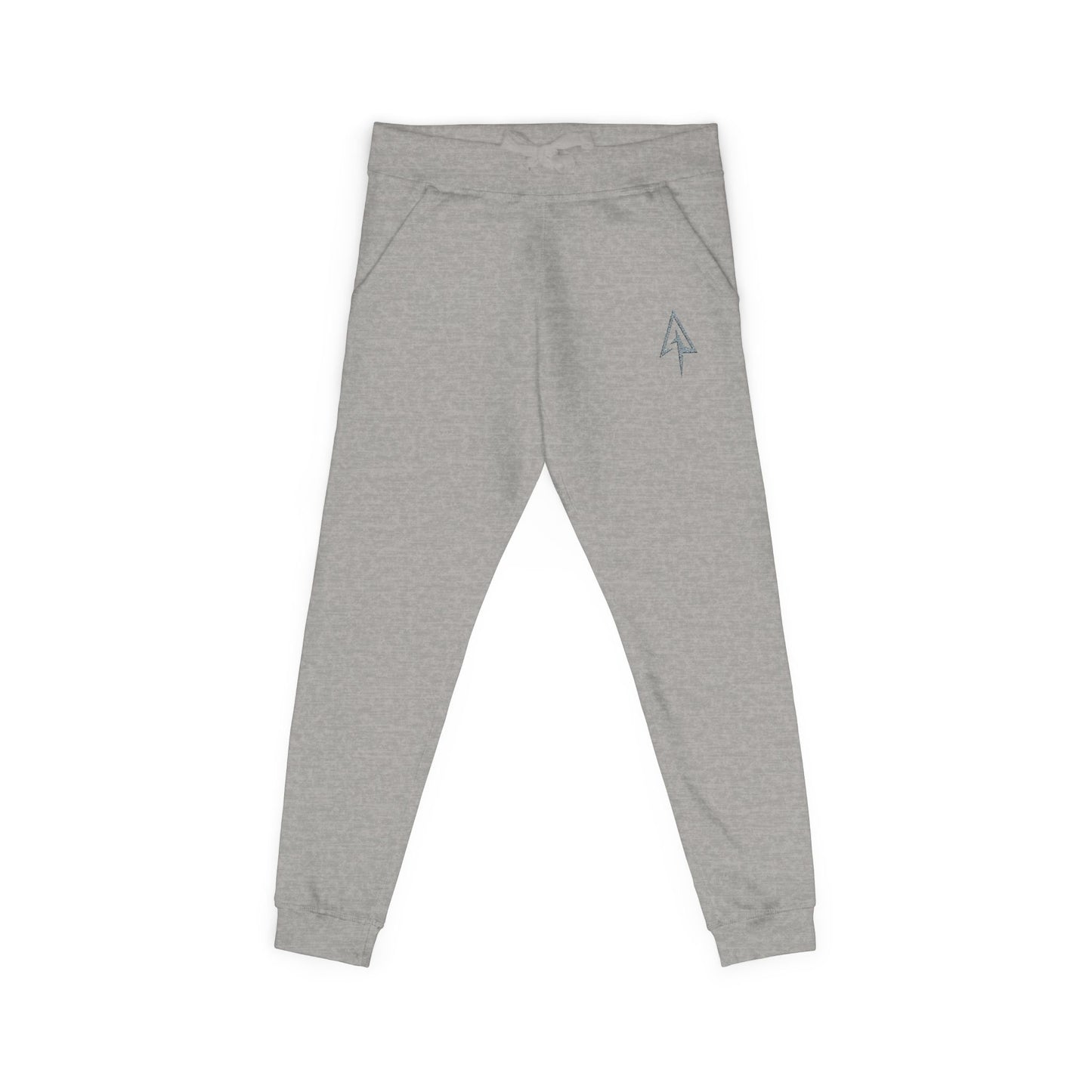 Arrow Ridge Cozy Embroidered Unisex Fleece Sweatpants for Relaxation, Casual Wear, Gifts, Holiday Comfort, Lounge Wear