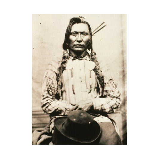 Shadow Warrior – Western Textured Watercolor Matte Posters