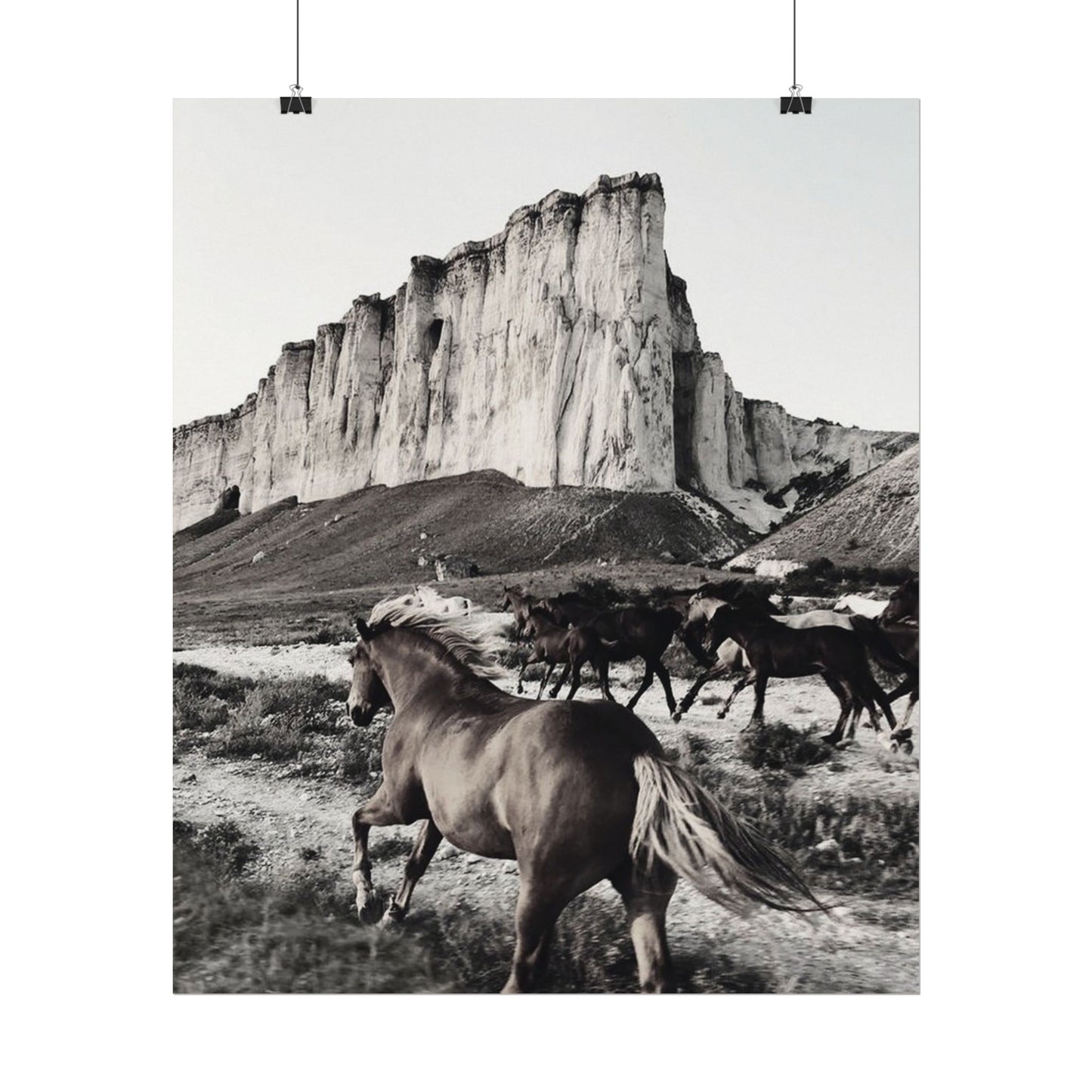 Untamed Spirit– Western Textured Watercolor Matte Posters