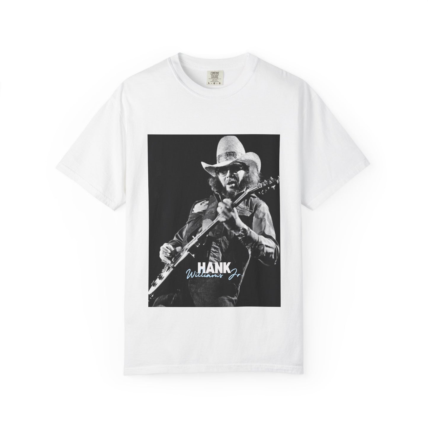 Vintage Rock Music Hank T-shirt, Perfect for Concerts, Music Lovers, Festival Wear, Gift for Musicians, Casual Style