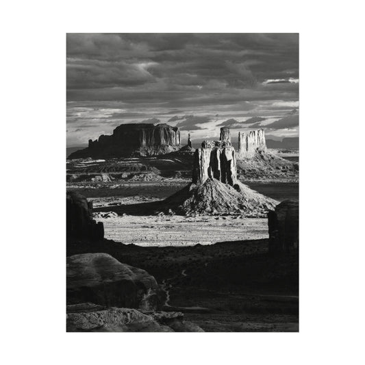 Vast Wonderland – Western Textured Watercolor Matte Posters