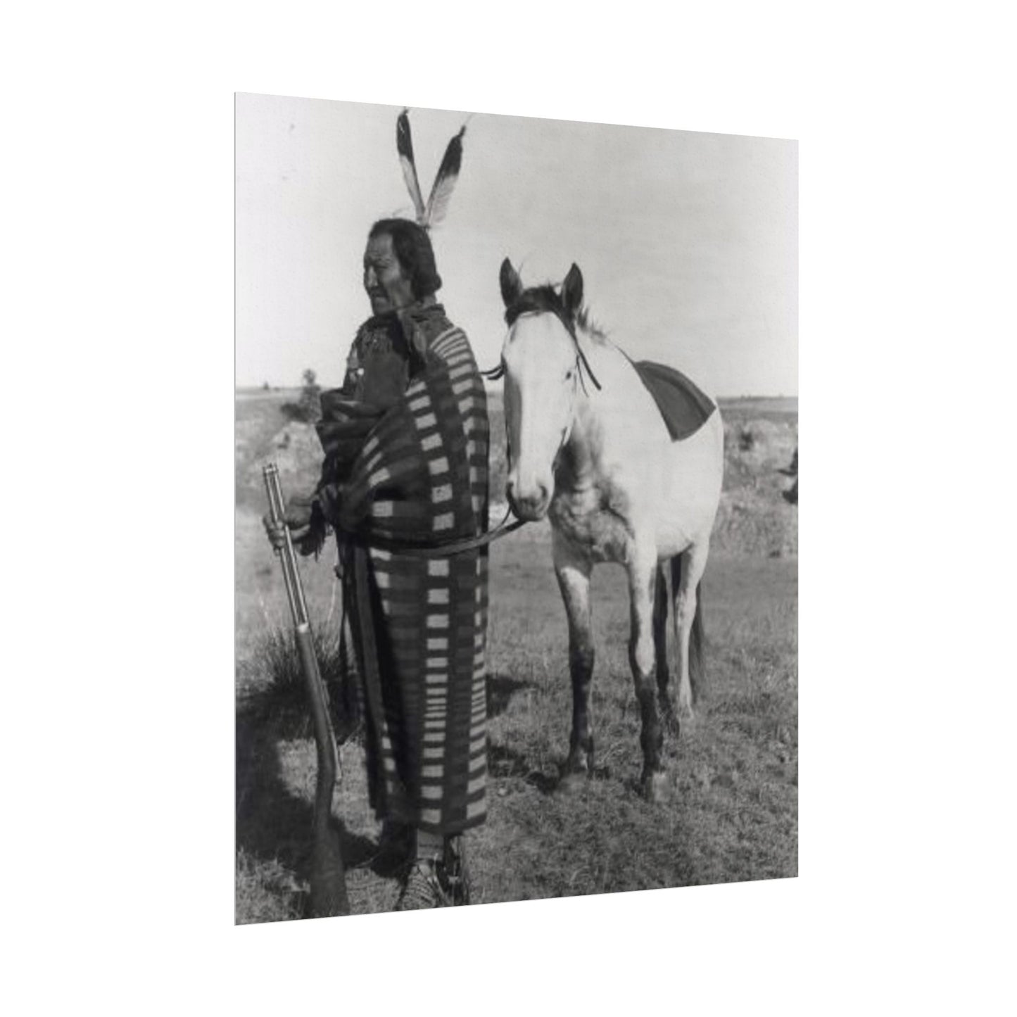 Sacred Ties – Western Textured Watercolor Matte Posters