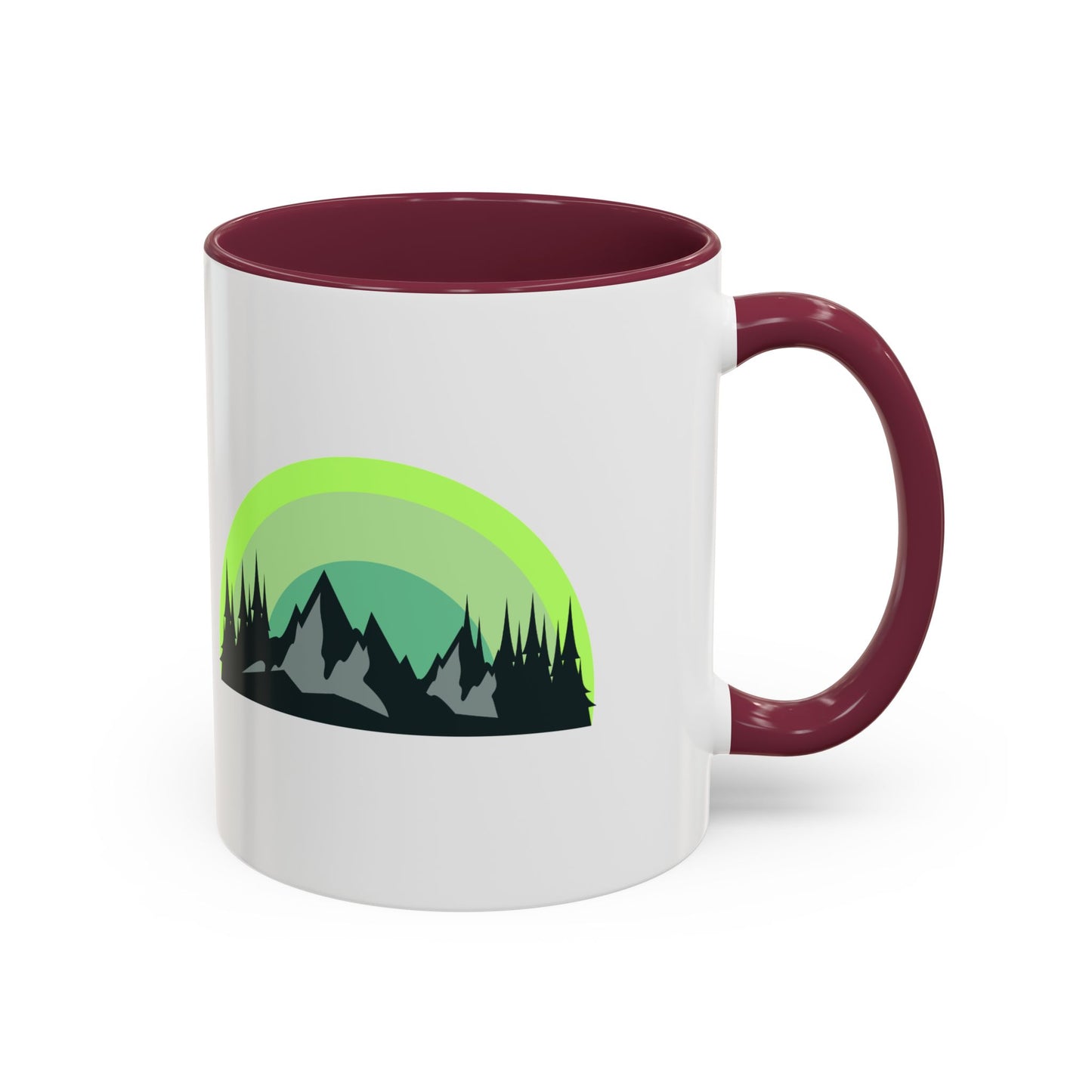Nature-Inspired Colorful Mug | Perfect Gift for Outdoors Lovers, Campers, Coffee Lovers, Unique Housewarming Gift, 11oz 15oz