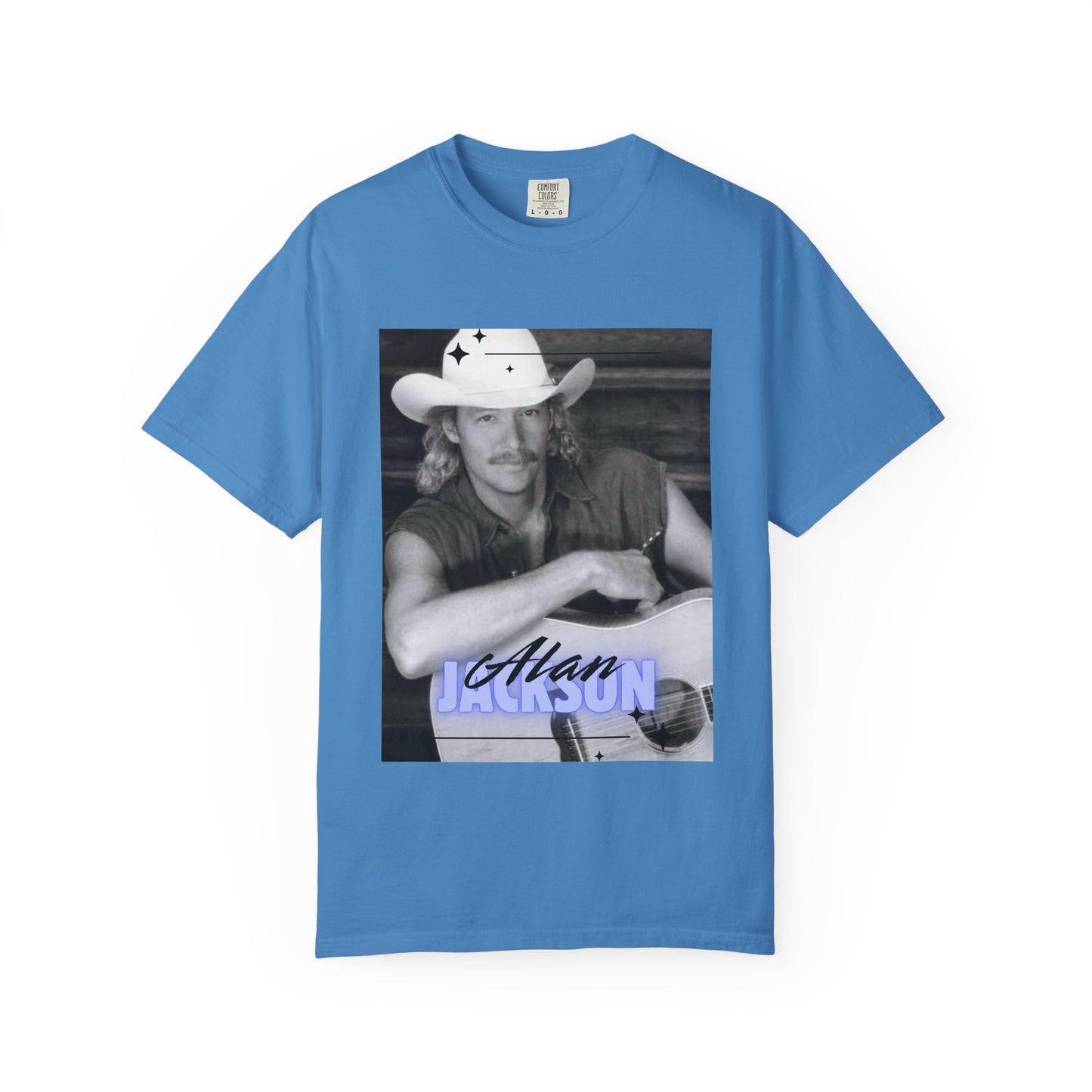 Alan Jackson Retro Country Music Tee, Unisex T-Shirt, Nostalgic Graphic Tee, Gift for Music Lovers, Vintage Style Shirt