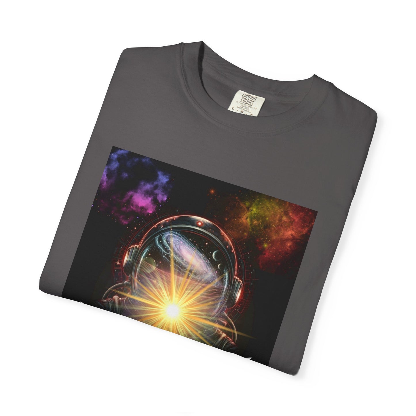 Cosmic Vibe T-Shirt: The Sky is Home Unisex Garment-Dyed Tee, Cute Graphic Shirt, Space Lover Gift, Casual Wear, Art Tee