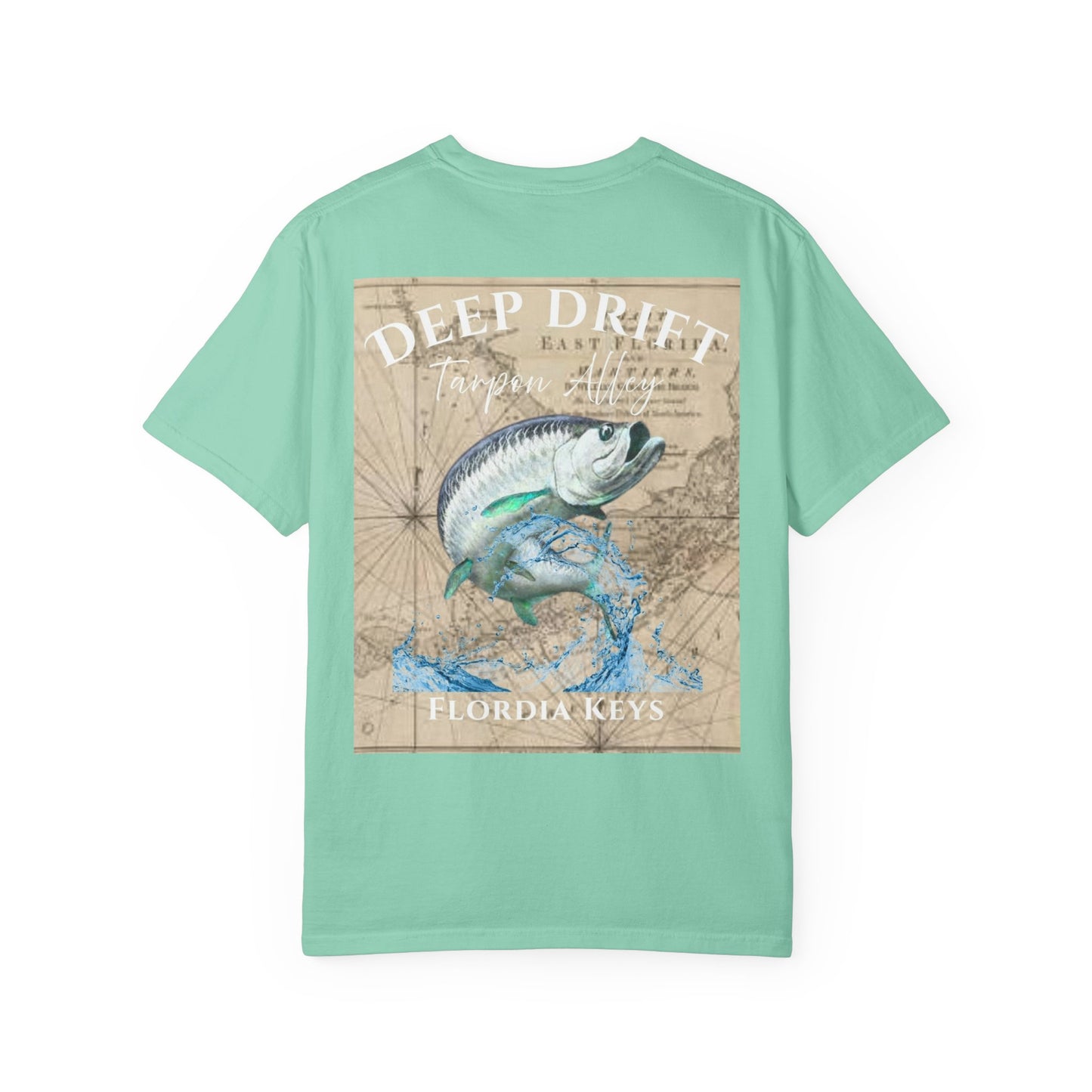 Tarpon Alley Fishing T-Shirt - Florida Keys Fishing Tee for Angler Lovers