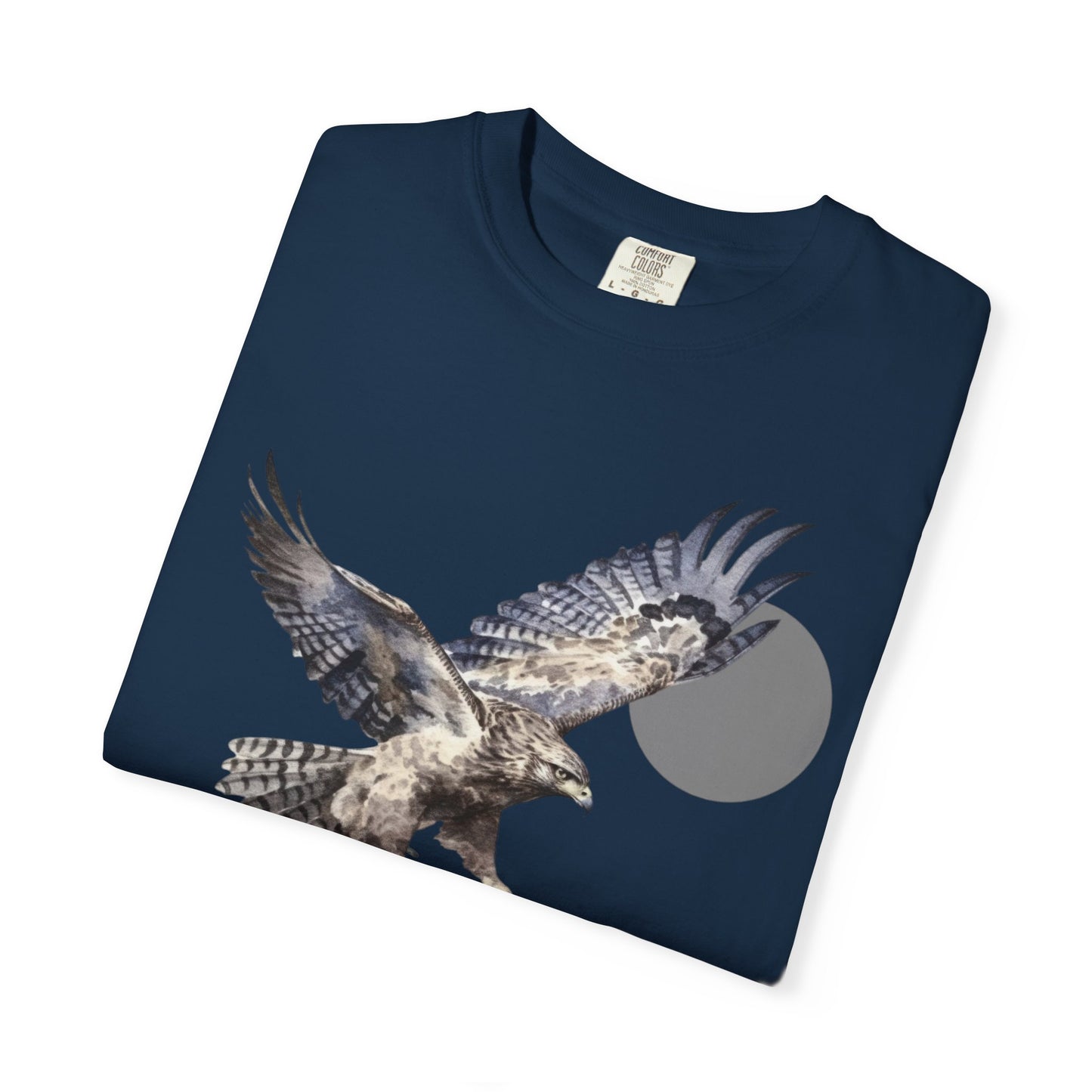 Flying High Wildlife Adventure Tee Unisex Garment-Dyed T-shirt, Boho Nature Tee, Camping Shirt, Adventure Apparel, Gift for Wilderness Lovers