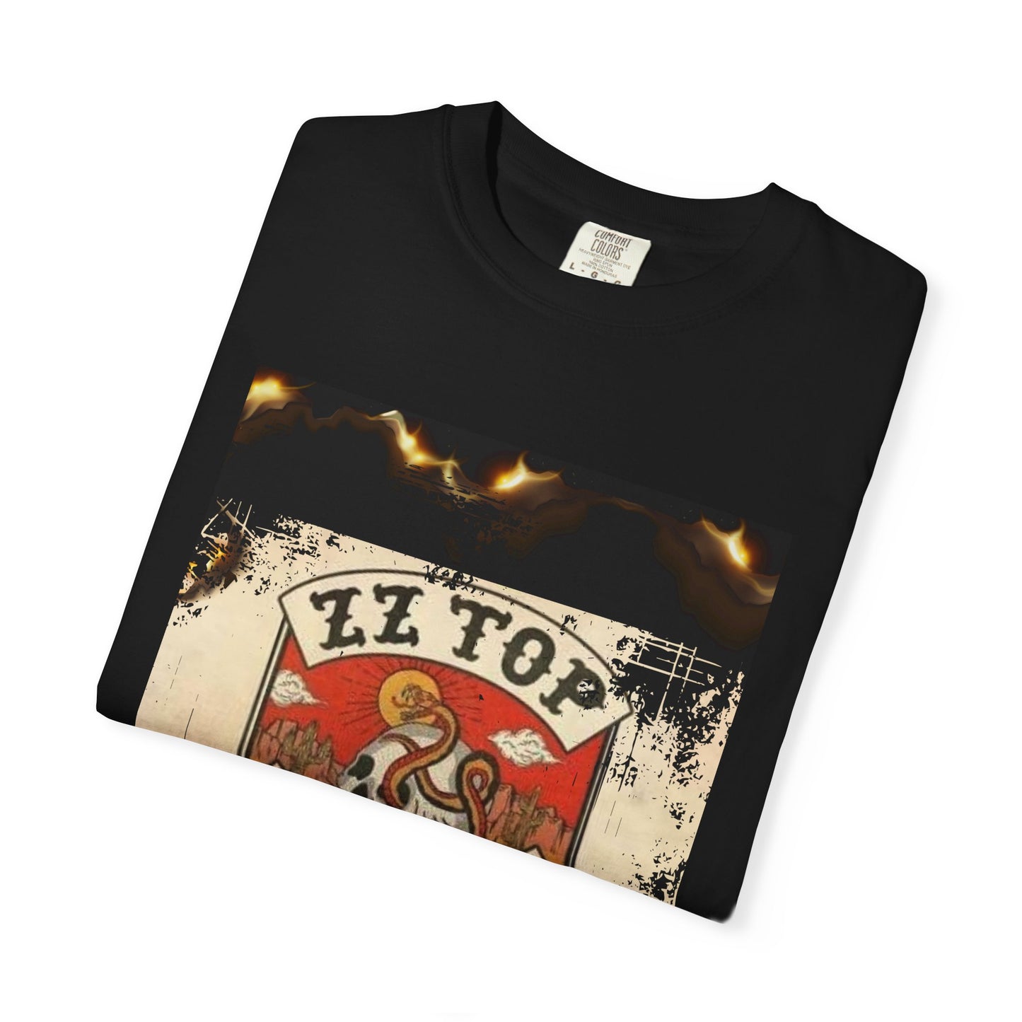 Retro Concert T-Shirt - ZZ Top Elevation, Vintage Band Tee, Music Lover Gift, Unisex Wear, Casual Style