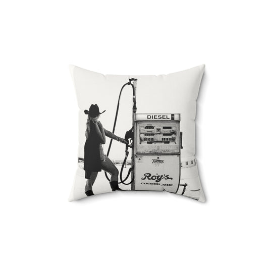 Last Stop Faux Suede Pillow, Cozy Home Decor, Motivational Cushion, Bohemian Bedroom Accessory, Unique Gift Idea