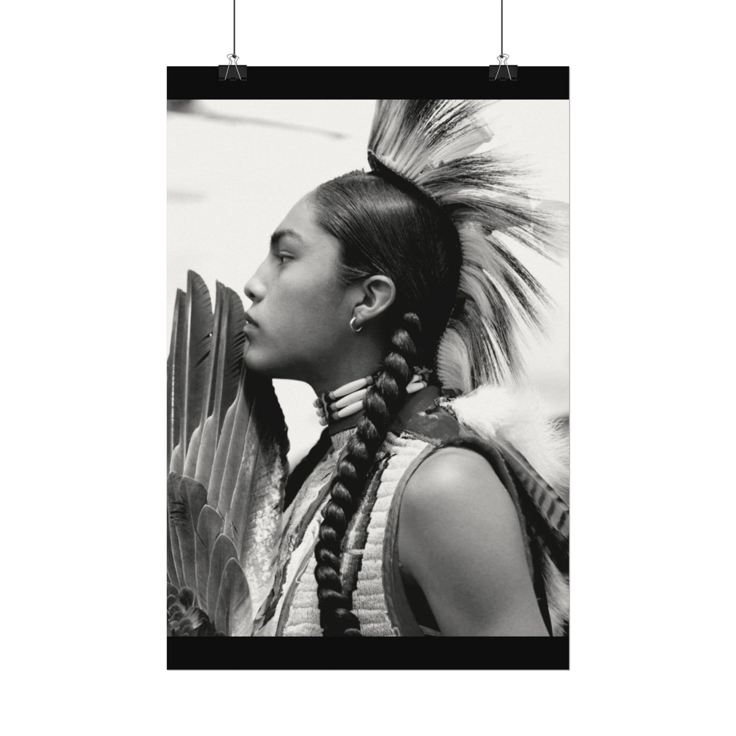 Soar High On Wings Like Eagles – Western Textured Watercolor Matte Posters