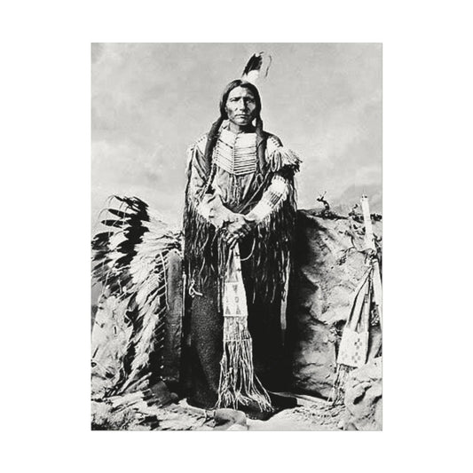 Enduring Spirit– Western Textured Watercolor Matte Posters