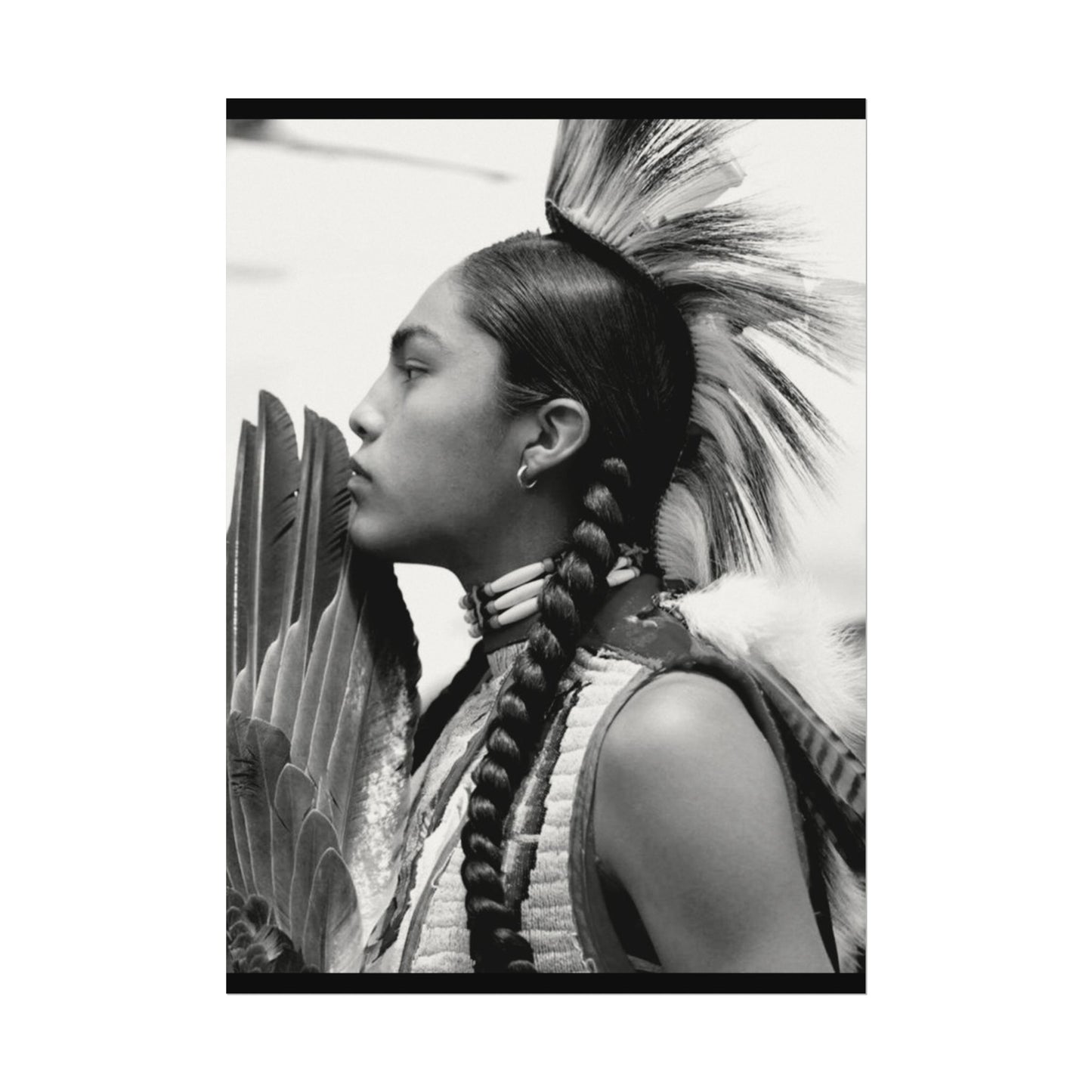 Soar High On Wings Like Eagles – Western Textured Watercolor Matte Posters