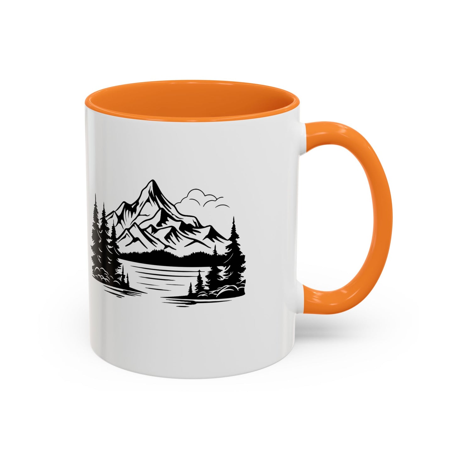 Mountain View Coffee Mug, Inspirational Nature Cup, Outdoor Lover Gift, Adventure Lover's Drinkware, Travel Mug