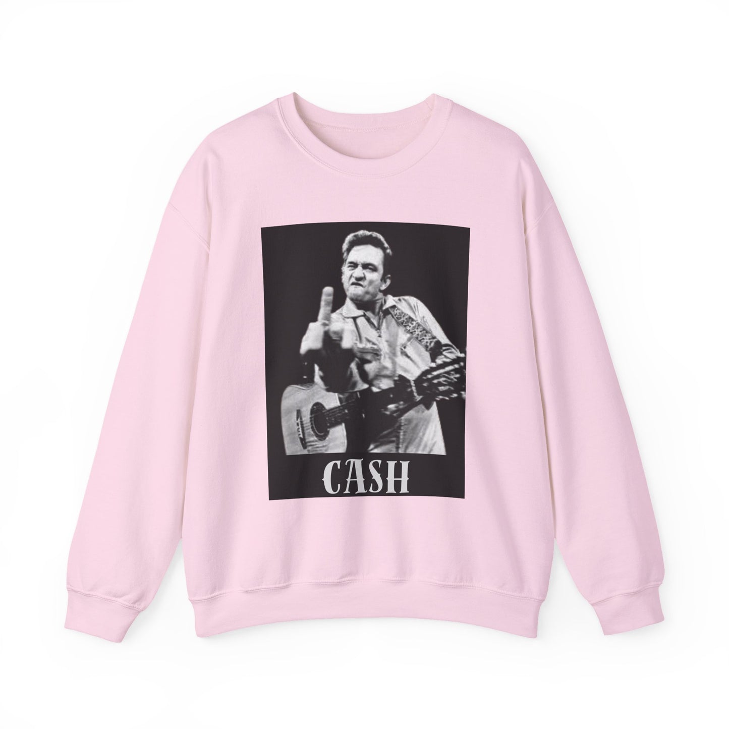 Vintage Cash Crewneck Sweatshirt | Retro Music Apparel, Rock Lover Gift, Unisex Cozy Top, Perfect for Concerts