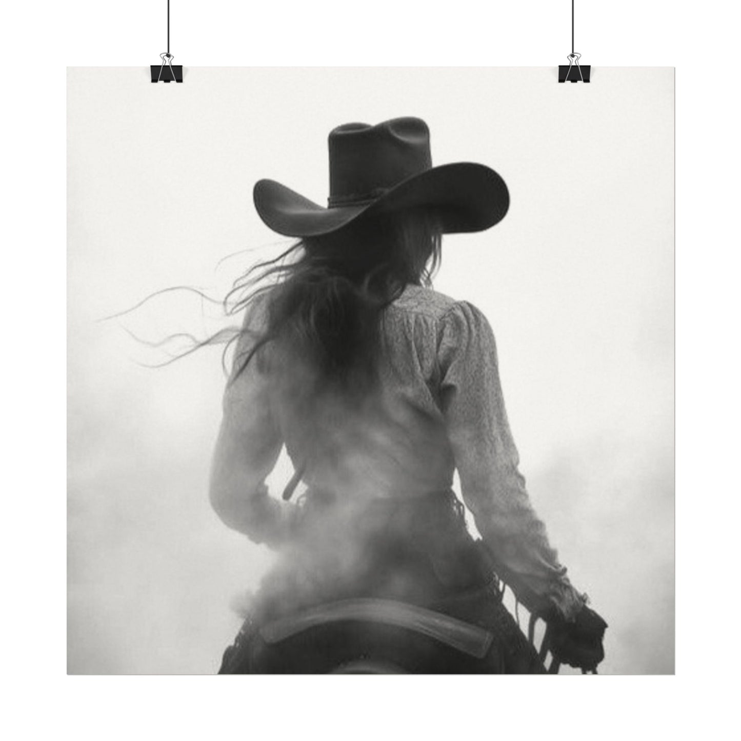 Whispers In The Dust– Western Textured Watercolor Matte Posters
