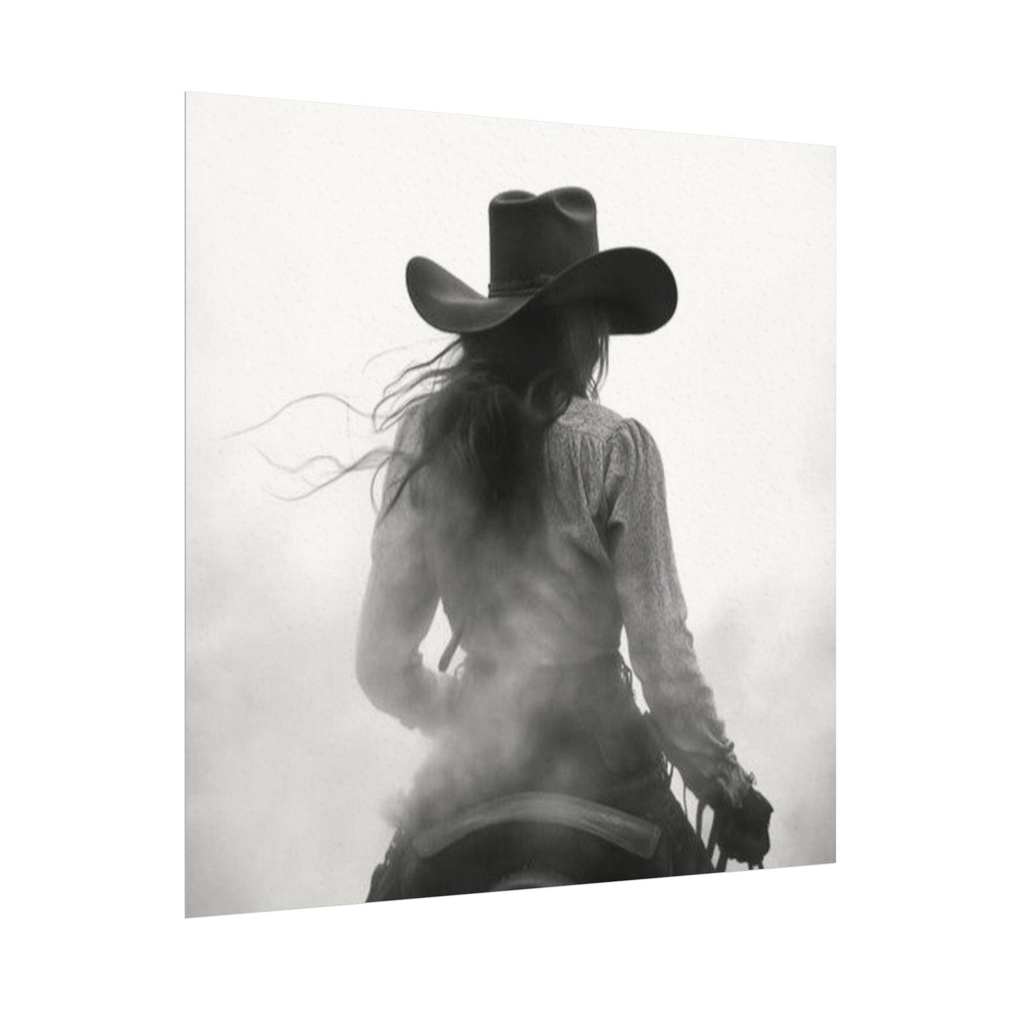 Whispers In The Dust– Western Textured Watercolor Matte Posters