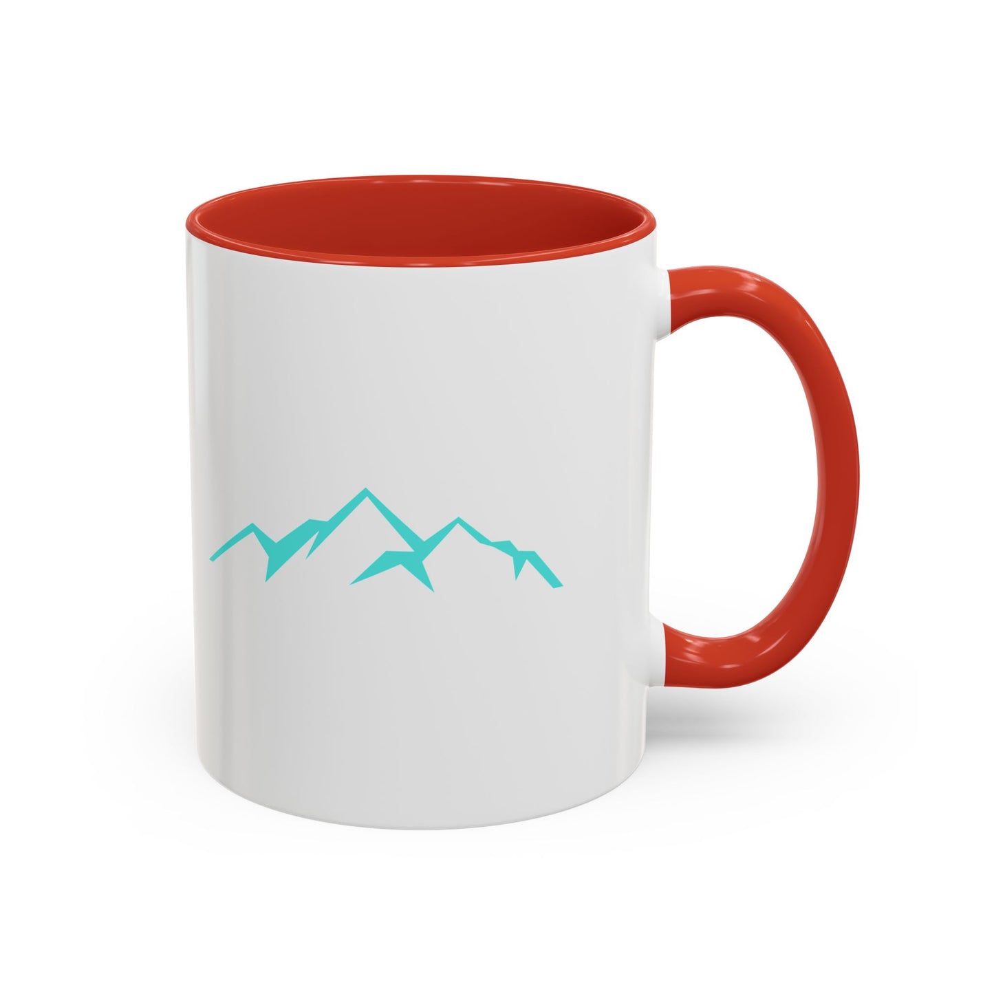 Mountain Vibes Accent Coffee Mug, Unique Gift for Nature Lovers, Adventure Mug, Hiking Enthusiast, 11oz, 15oz
