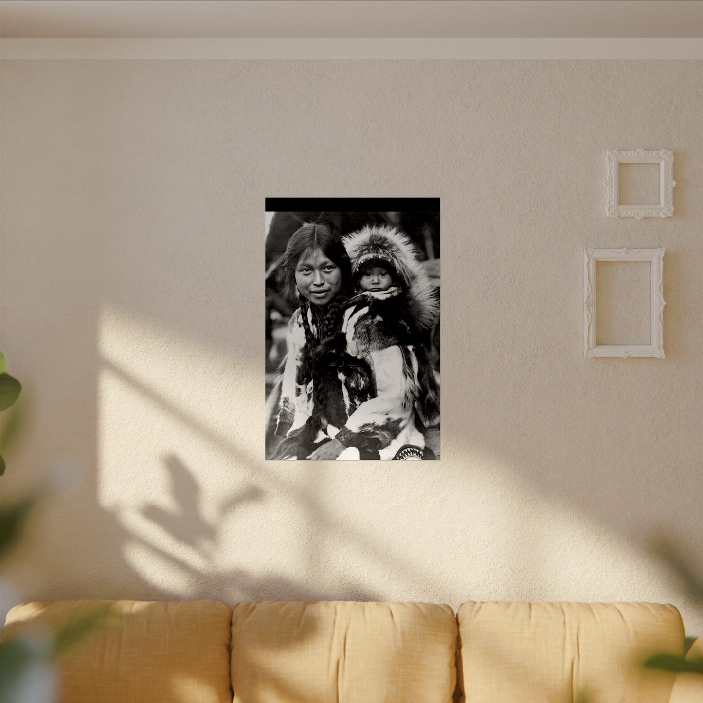 A Mother's Heart – Western Textured Watercolor Matte Posters