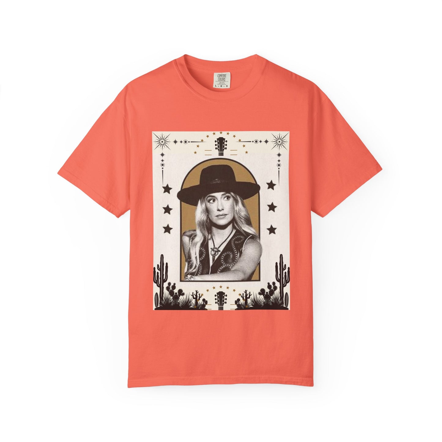 Desert Vibes Graphic Lainey T-Shirt, Boho Style Tee, Music Lover Shirt, Unisex Vintage Tee, Perfect Gift for Festivals & Concerts