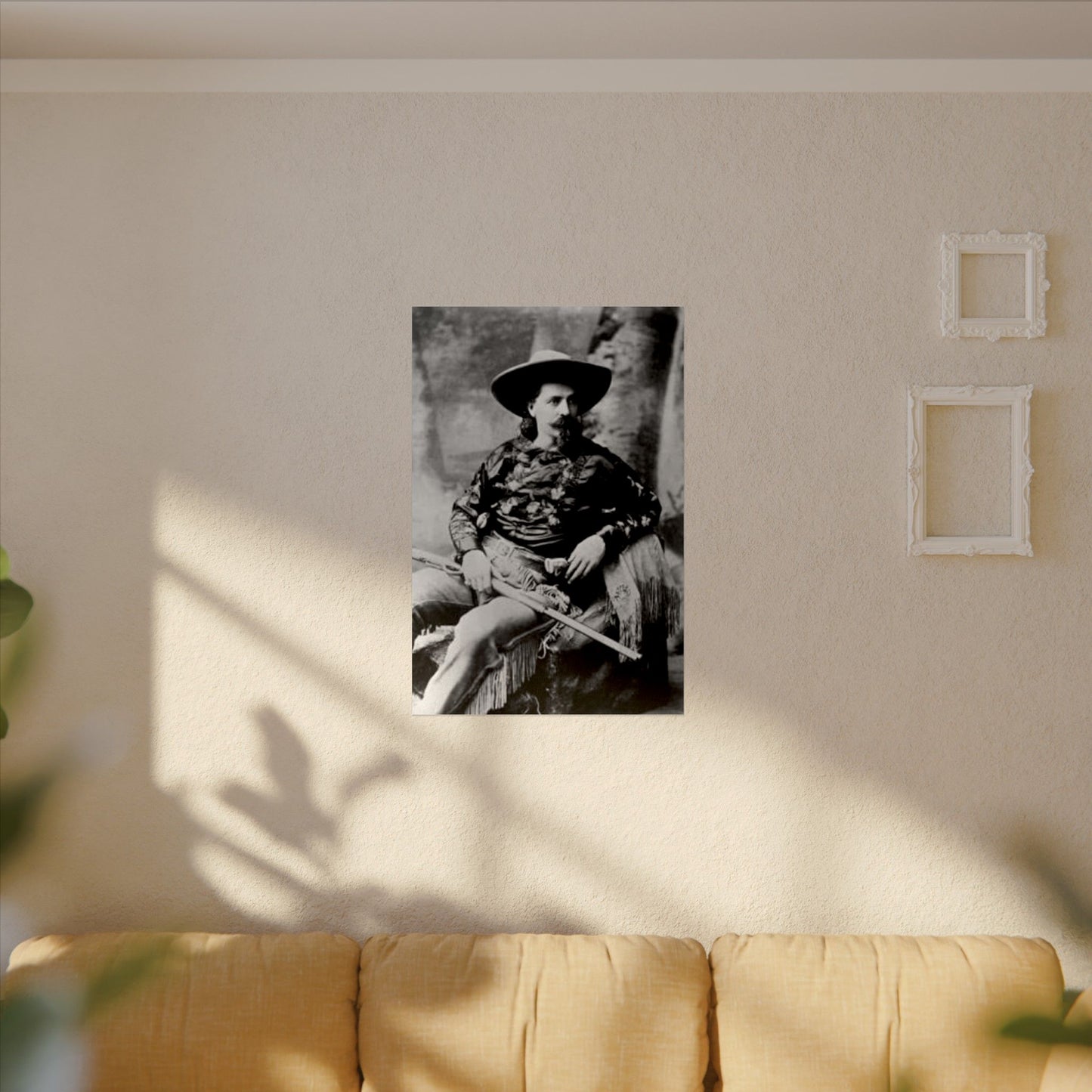 Wild Bill – Western Textured Watercolor Matte Posters