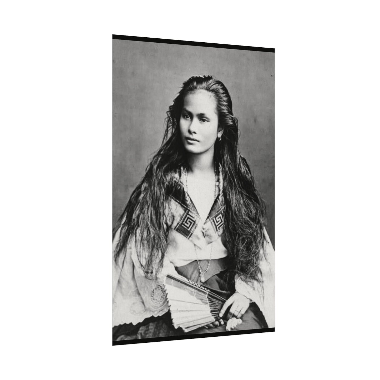 Daughter Of The Nation– Western Textured Watercolor Matte Posters