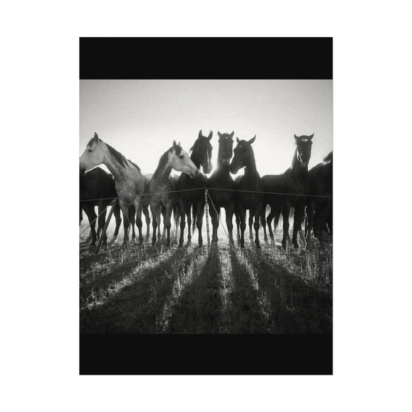 When Dawn Breaks – Western Textured Watercolor Matte Posters