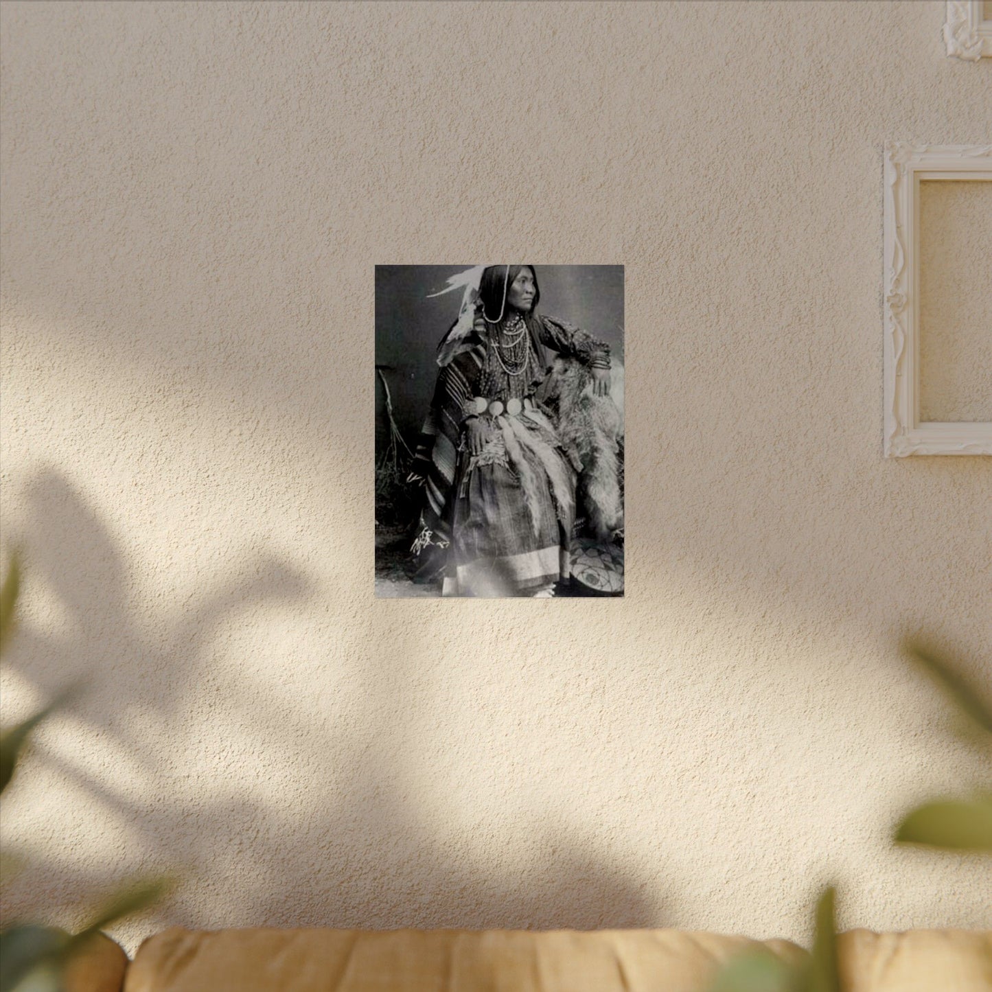 Courage & Strength – Western Textured Watercolor Matte Posters