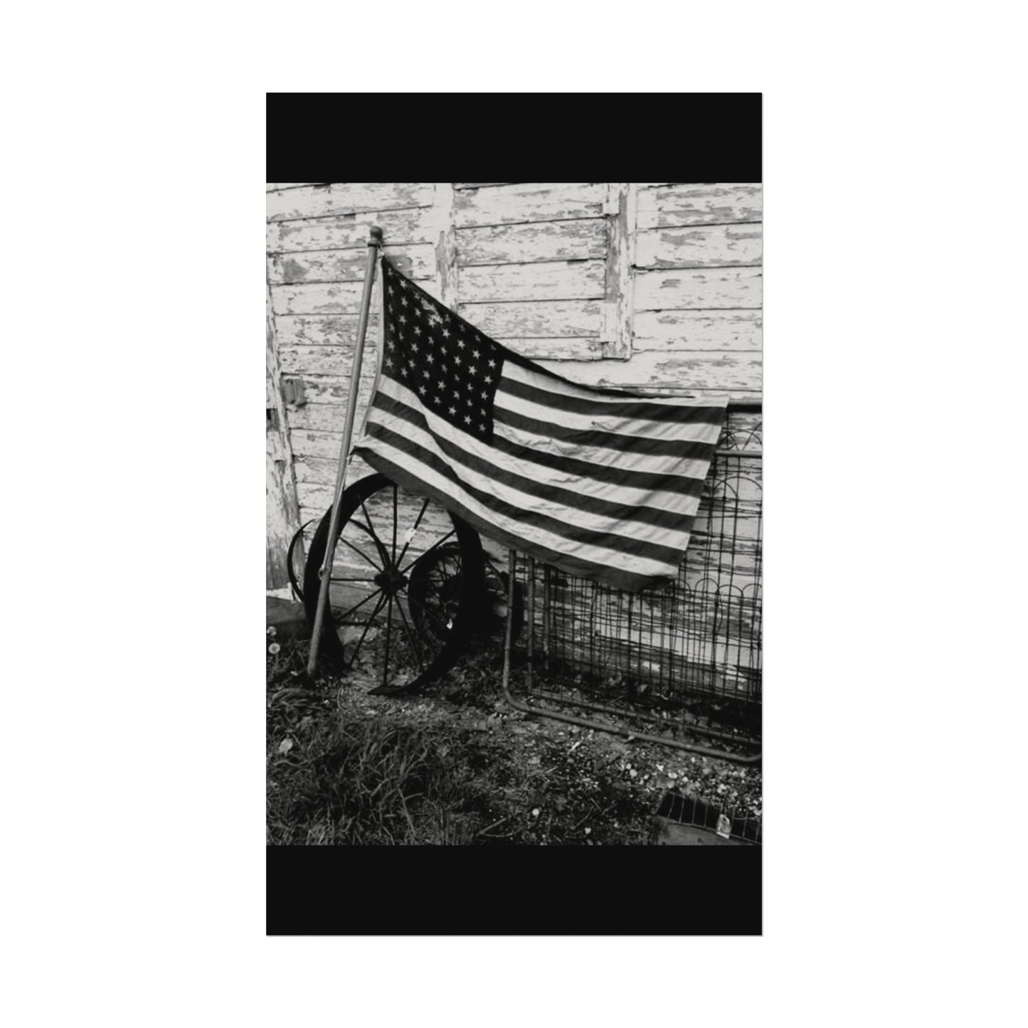 American Grit – Western Textured Watercolor Matte Posters