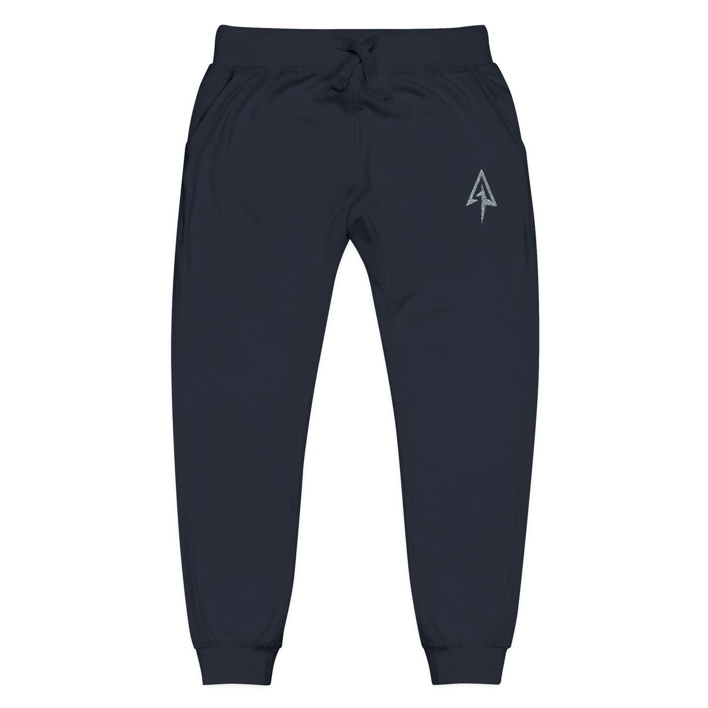 Arrow Ridge Cozy Embroidered Unisex Fleece Sweatpants for Relaxation, Casual Wear, Gifts, Holiday Comfort, Lounge Wear