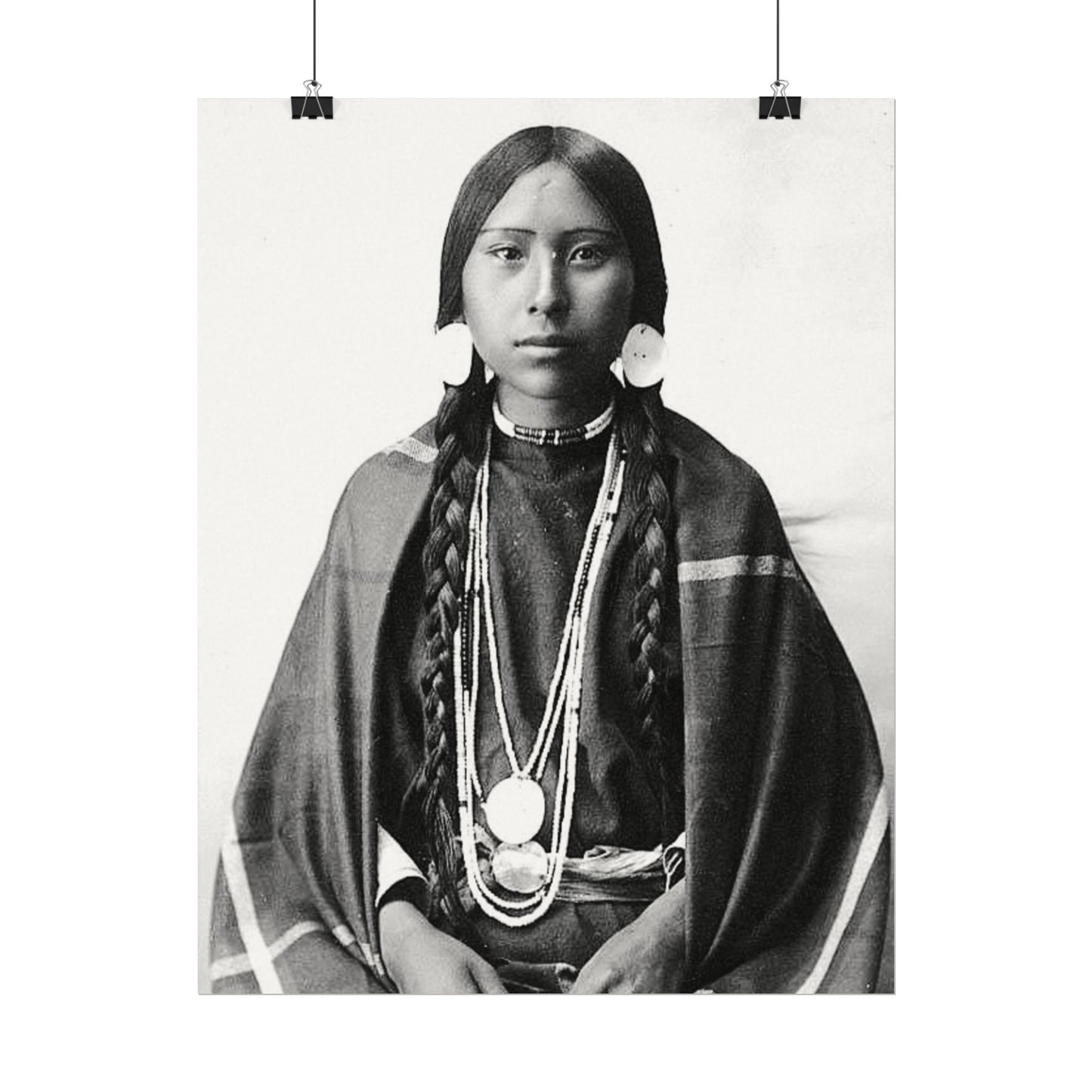 1915 Spokane Beauty – Western Textured Watercolor Matte Posters