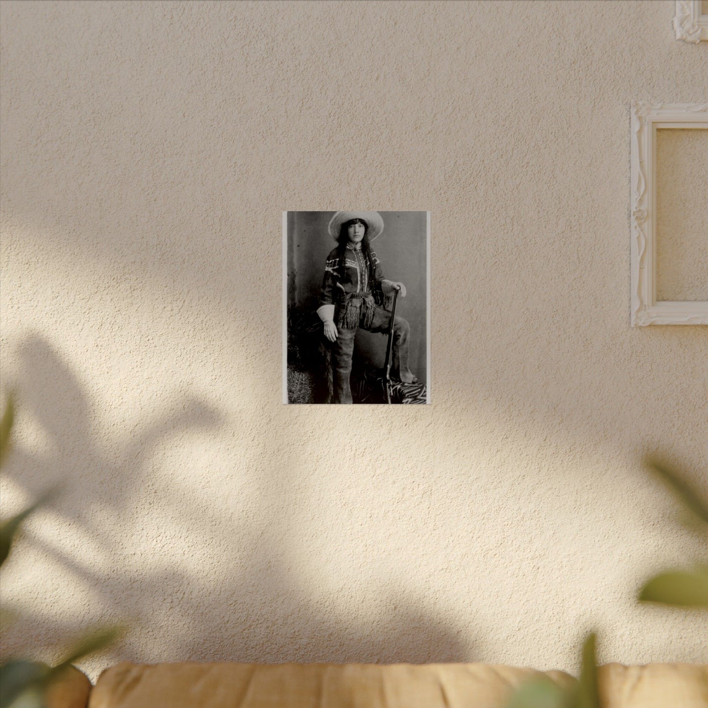 Desert Scout – Western Textured Watercolor Matte Posters