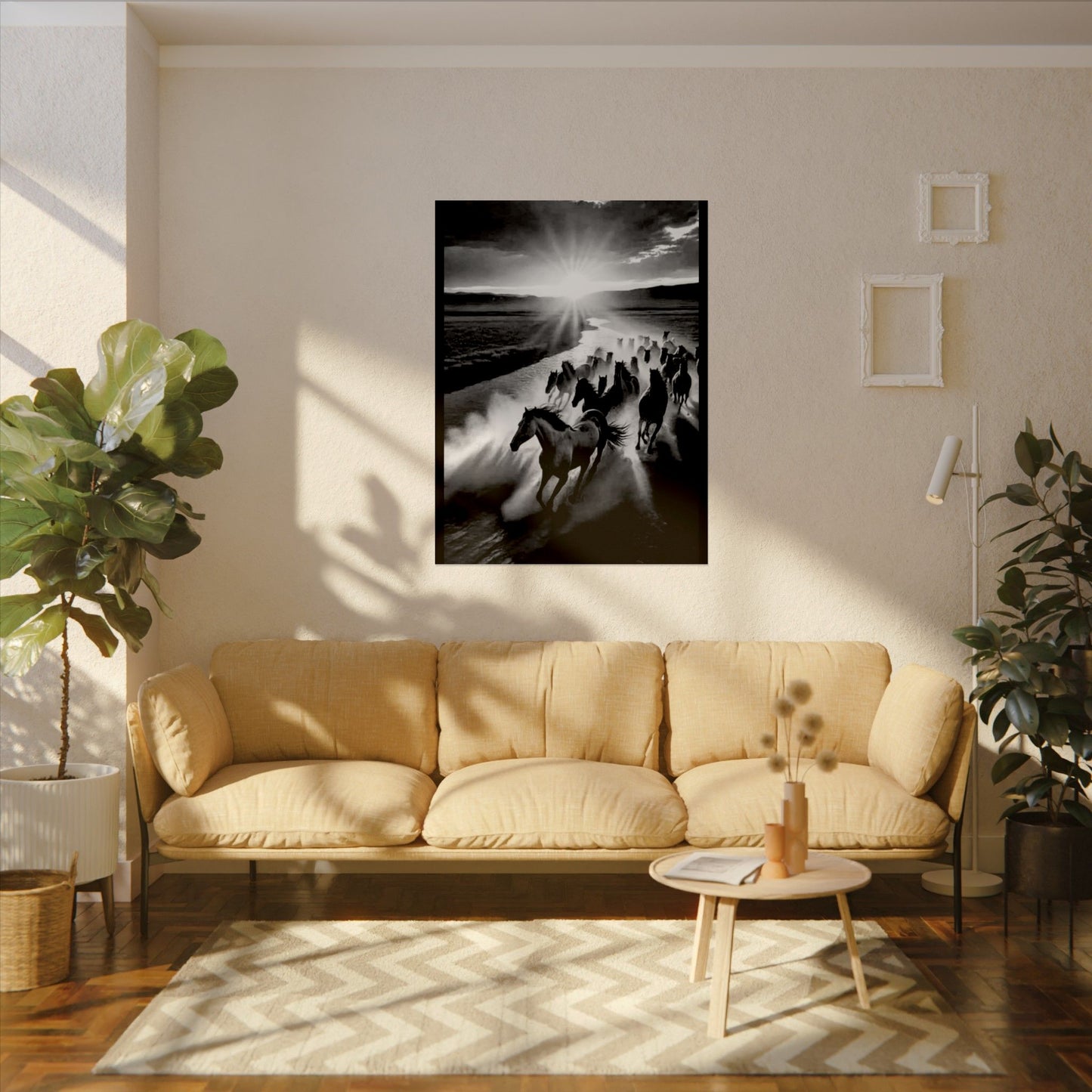 Chasing Dawns Grace – Western Textured Watercolor Matte Posters